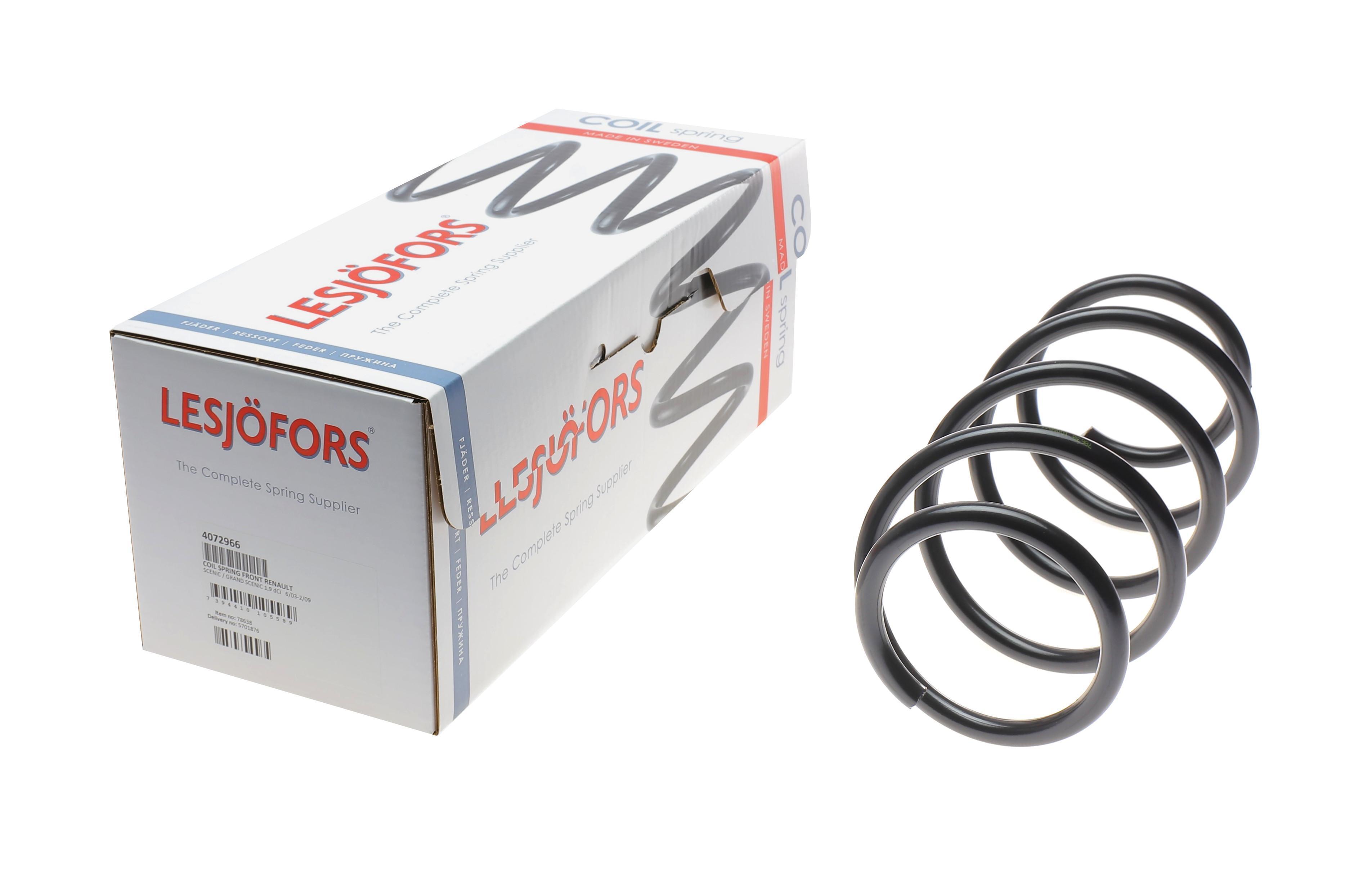 Пружина (передня) Renault Scenic II/Grand Scenic II 1.9dCi/2.0dCi 03-09 (вен)