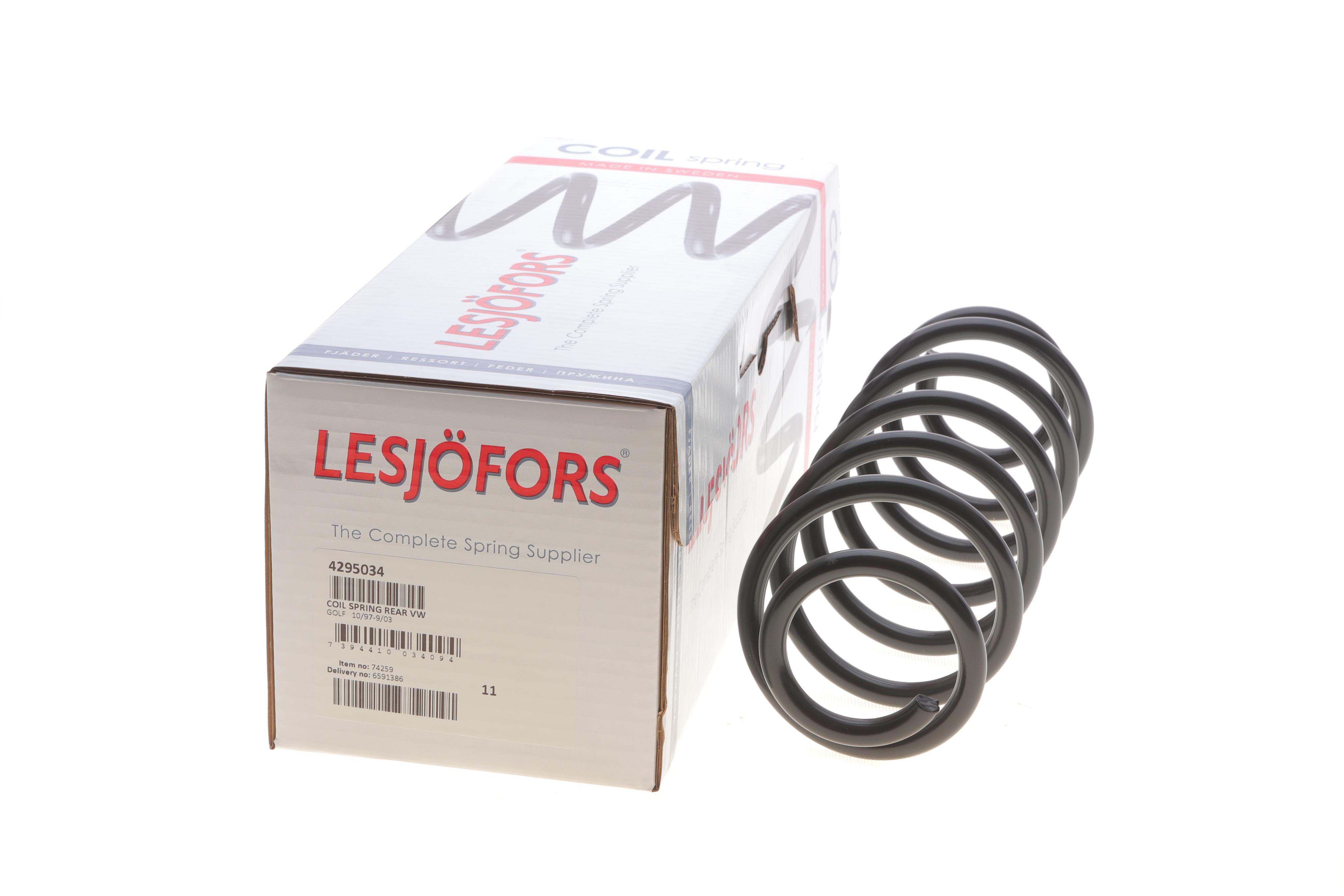 Пружина (задня) VW Golf IV 1.4-1.6 16V/1.6-2.0/1.6FSI/1.9TDI/2.3 V5 97-05 (накл.з.ч/фургон)