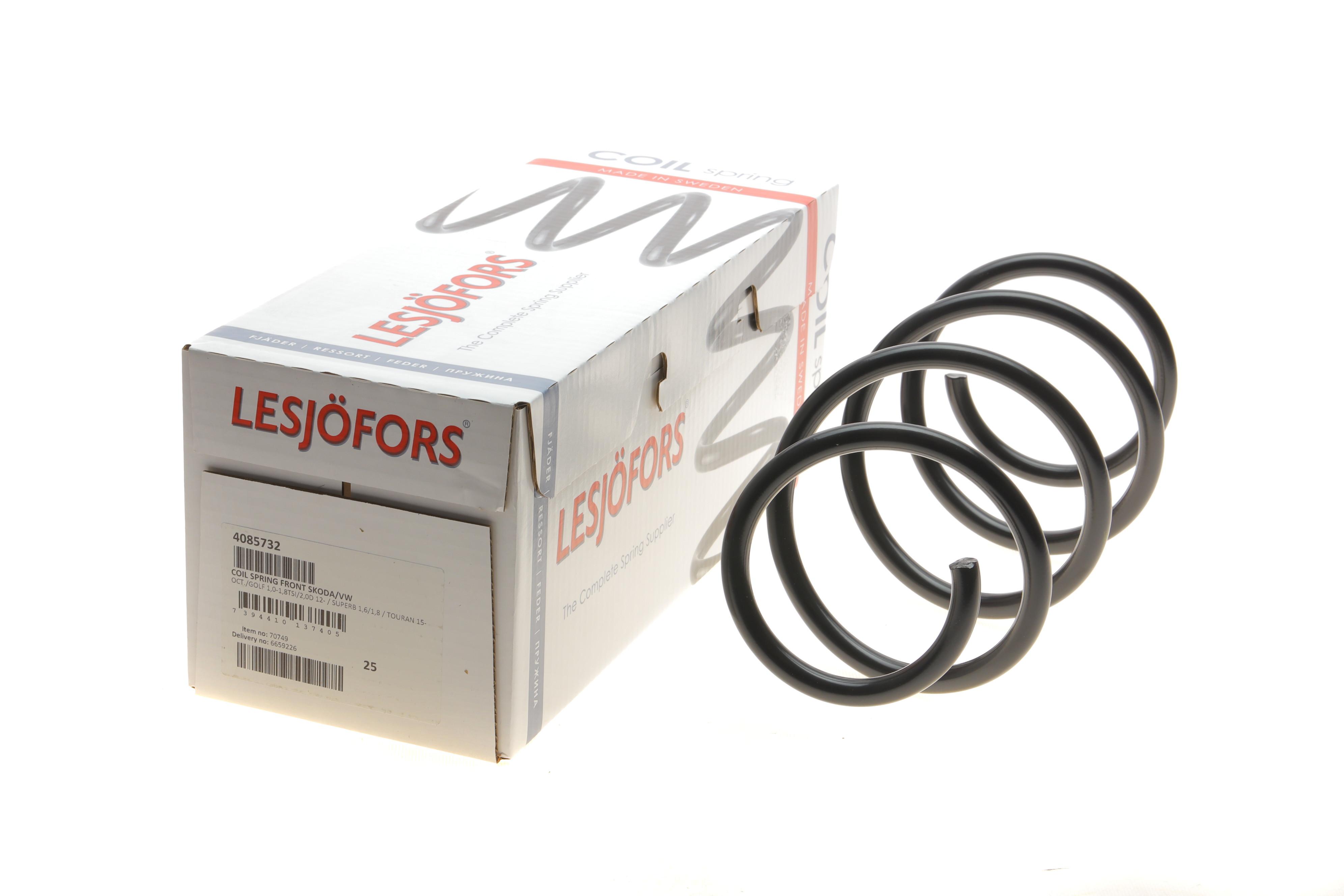 Пружина (передня) Skoda Octavia III 1.6TDI АКПП/2.0TDI/VW Golf VII 1.6-2.0TDI/Passat 1.4-2.0TSI 12-