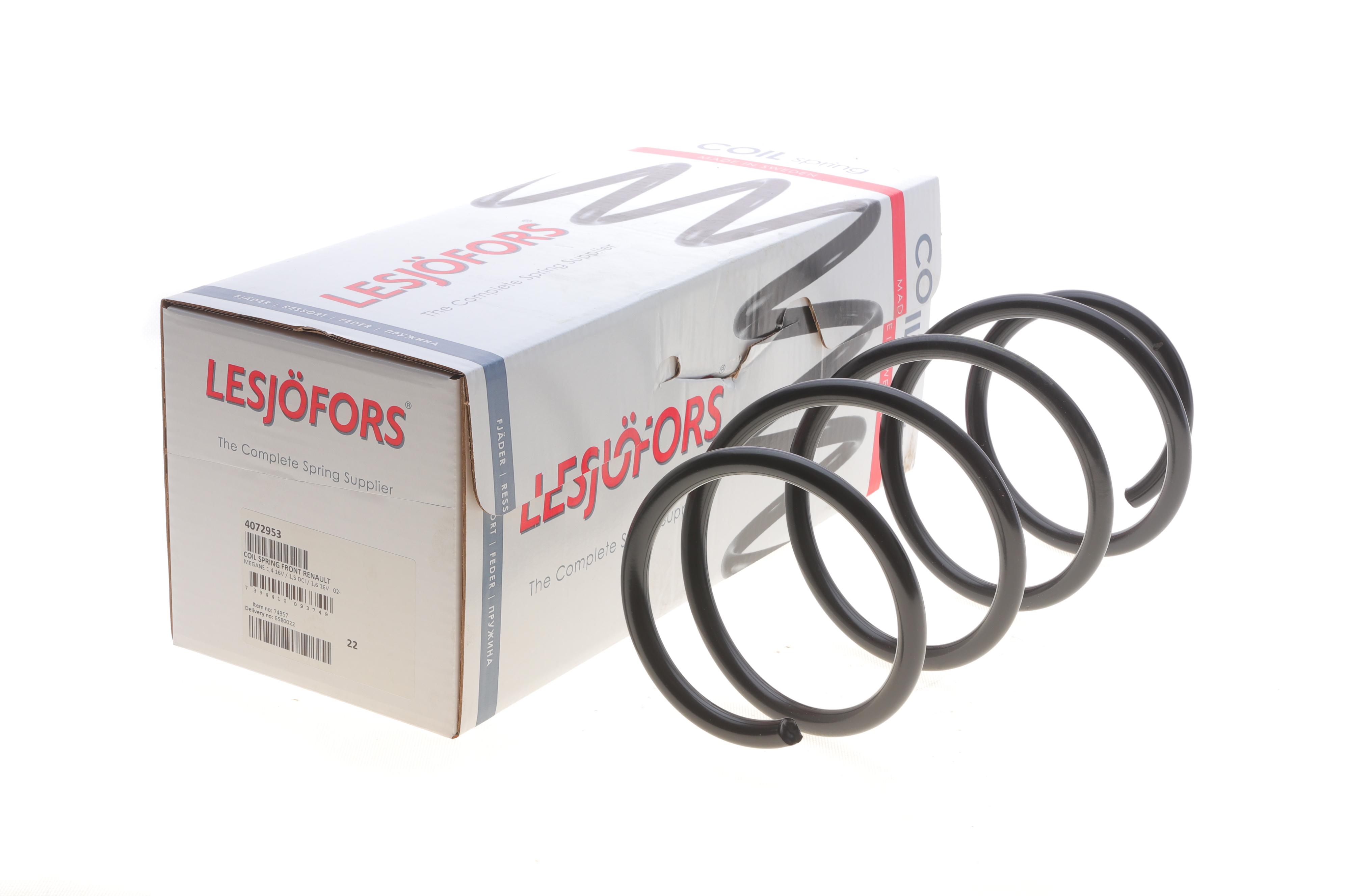 Пружина (передня) Renault Megane II 1.4 16V/1.5dCi/1.6/1.6 16V/Flex-Fuel 03- (седан/унив/накл.з.ч)