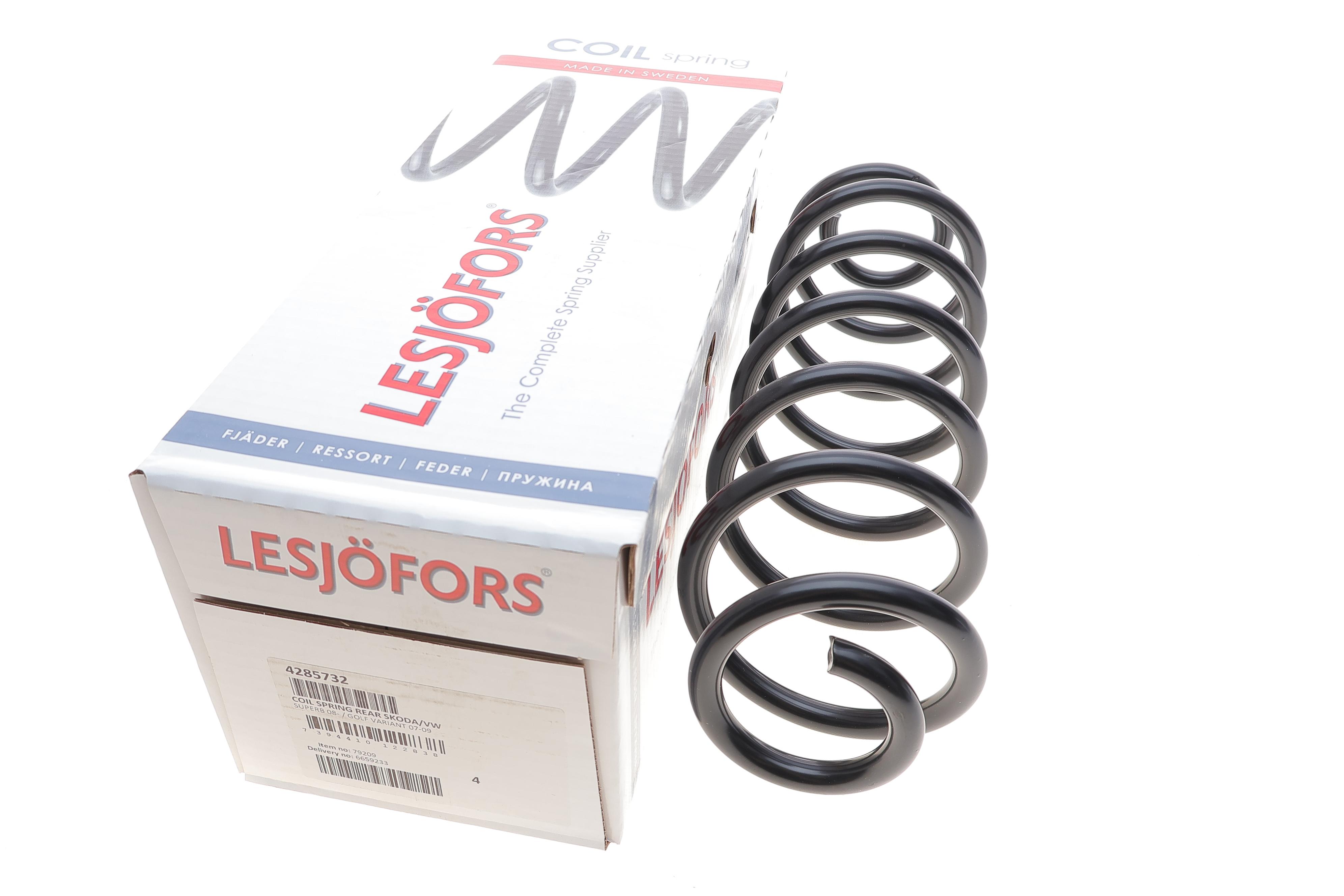 Пружина (задня) Skoda Superb II 1.4-2.0TSI/1.6-2.0TDI 08-15 (накл.з.ч)/VW Golf V 07-09 (унив)