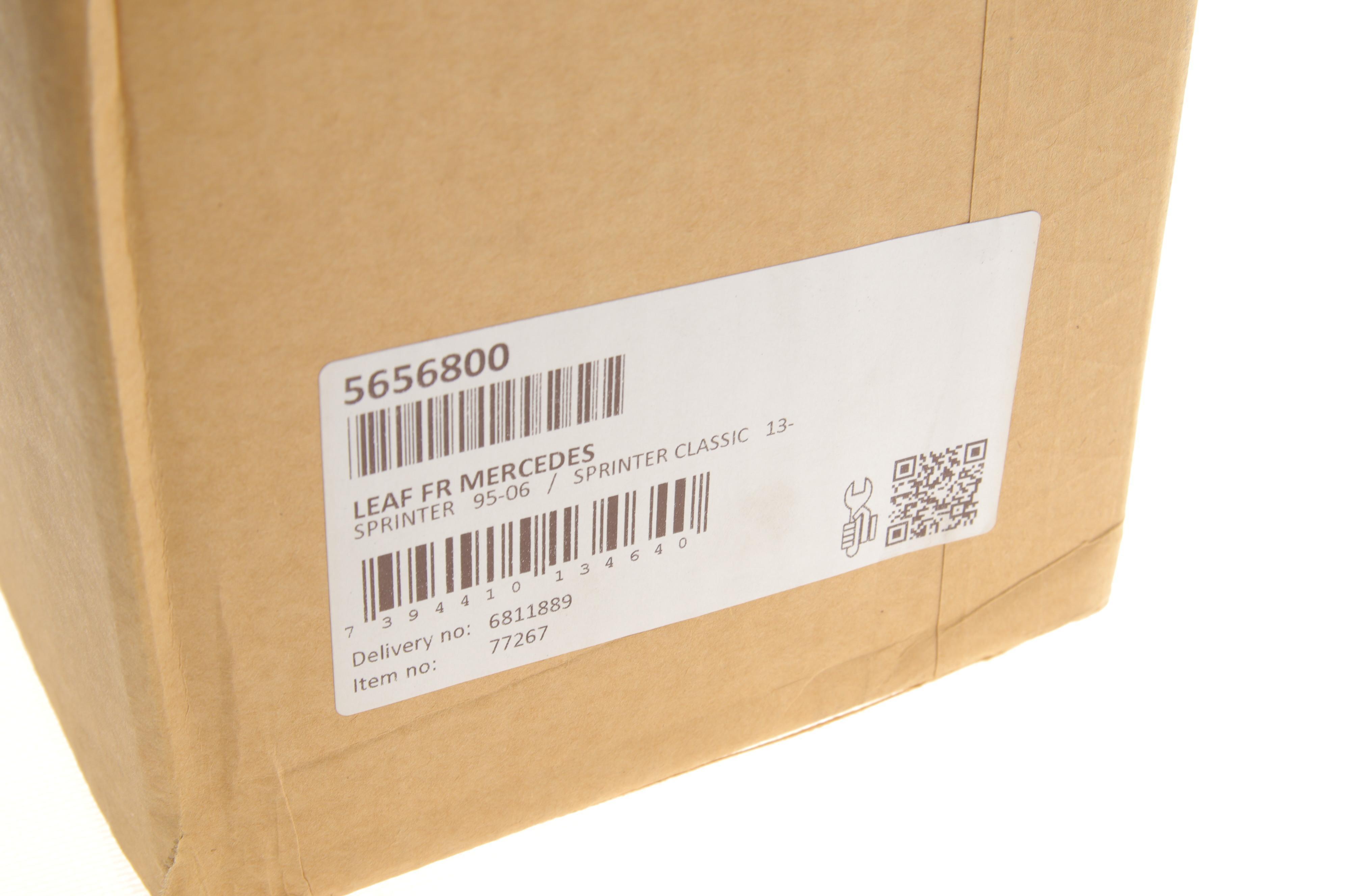 Ресора передня MB Sprinter 308-316/408-416D/CDI 96- (Склопластик) (OE MB 9043200601)