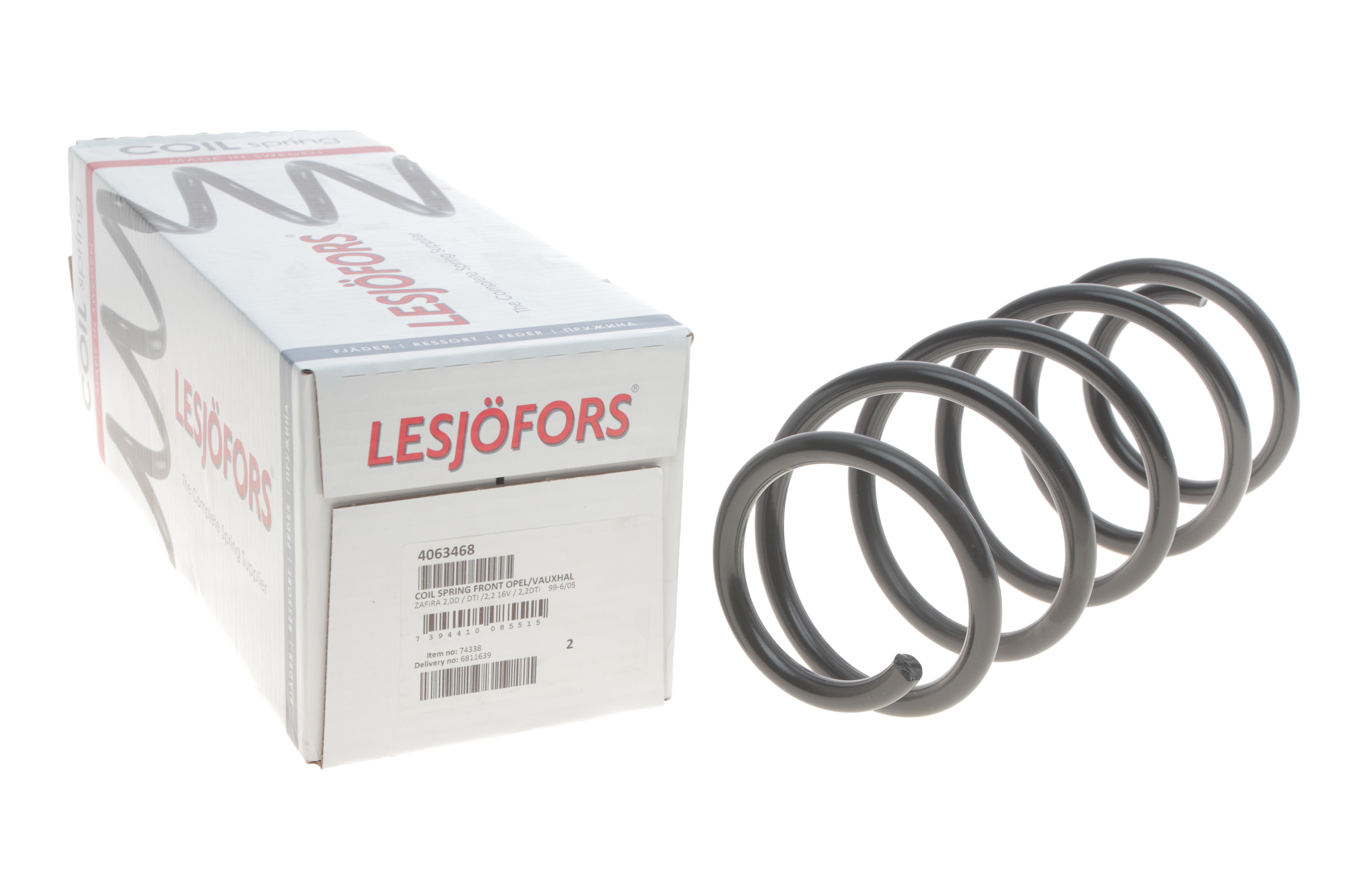 Пружина (передня) Opel Zafira A 2.0DI 16V/DTI 16V/2.2 16V/DTI 16V 99-05 (вен)