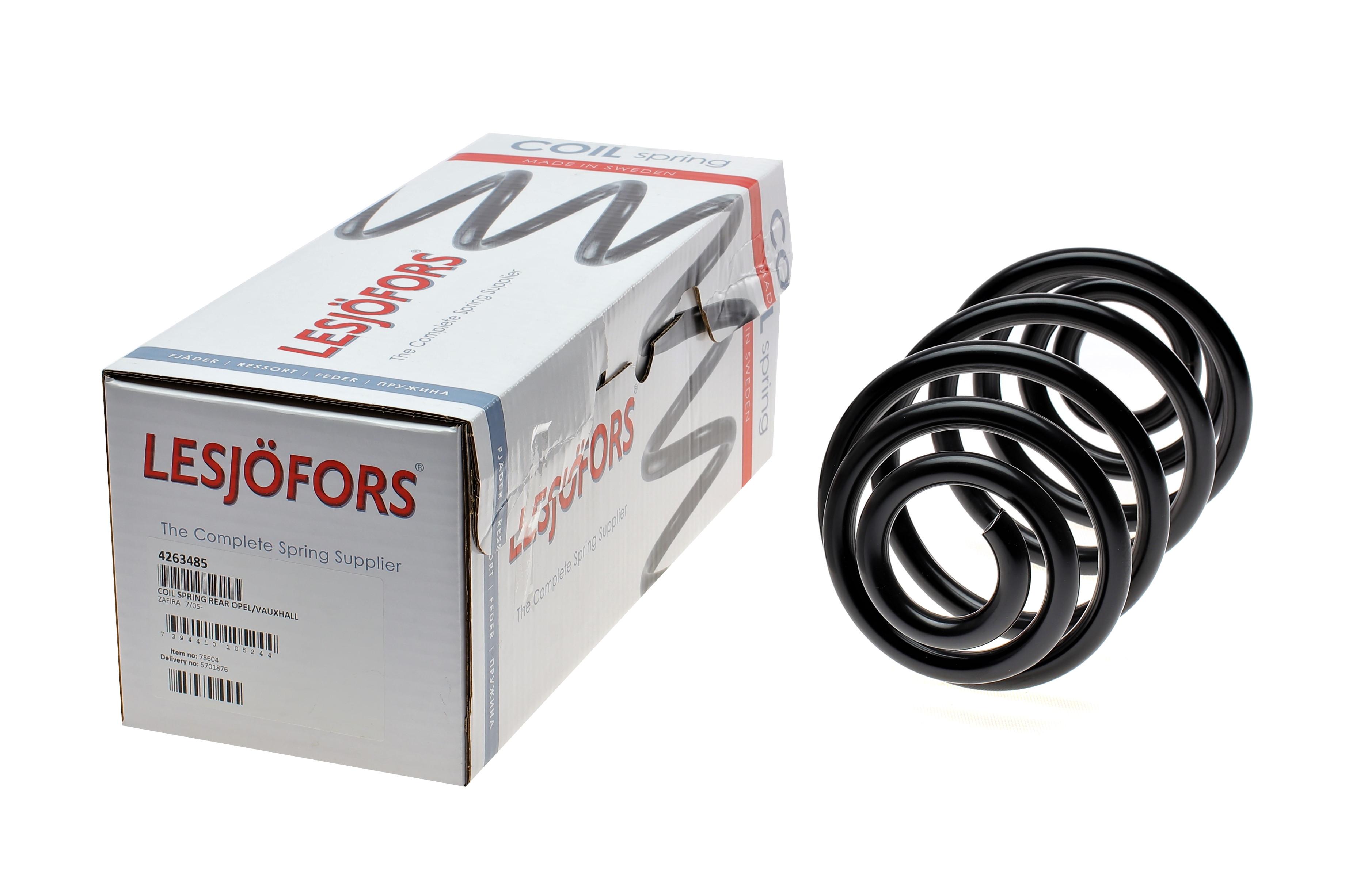 Пружина (задня) Opel Zafira B 1.6-2.2/1.7-1.9CDTI 05-15 (вен) (з пост.діам.) (без сіс.регул.дор.пр)