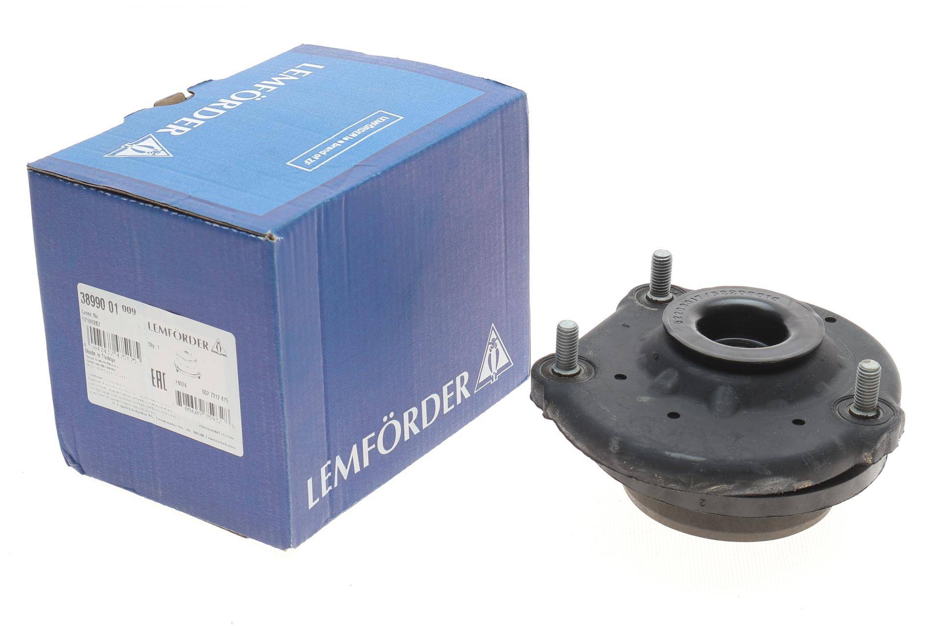 Подушка амортизатора (переднього) + підшипник Fiat Doblo 1.3D-2.0D 10- (L)