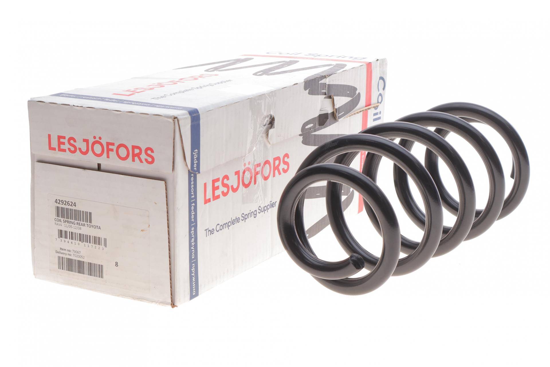 Пружина (задня) Toyota Rav 4 III 2.0 4WD/2.2 D 4WD 05-13 (SUV)