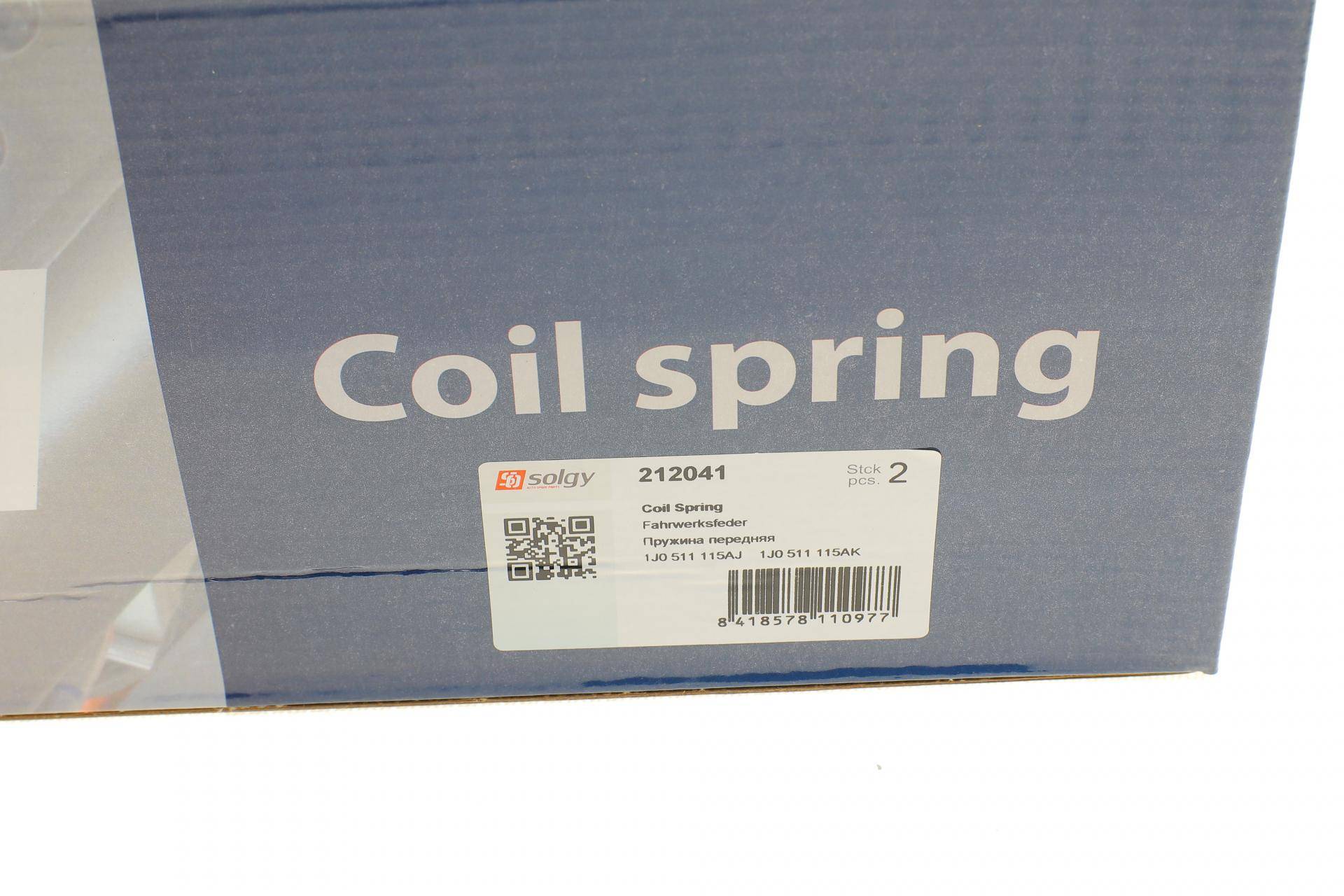 Пружина (задня) VW Golf IV 1.4-2.3 97-05 (нах.зад.частина/фургон)