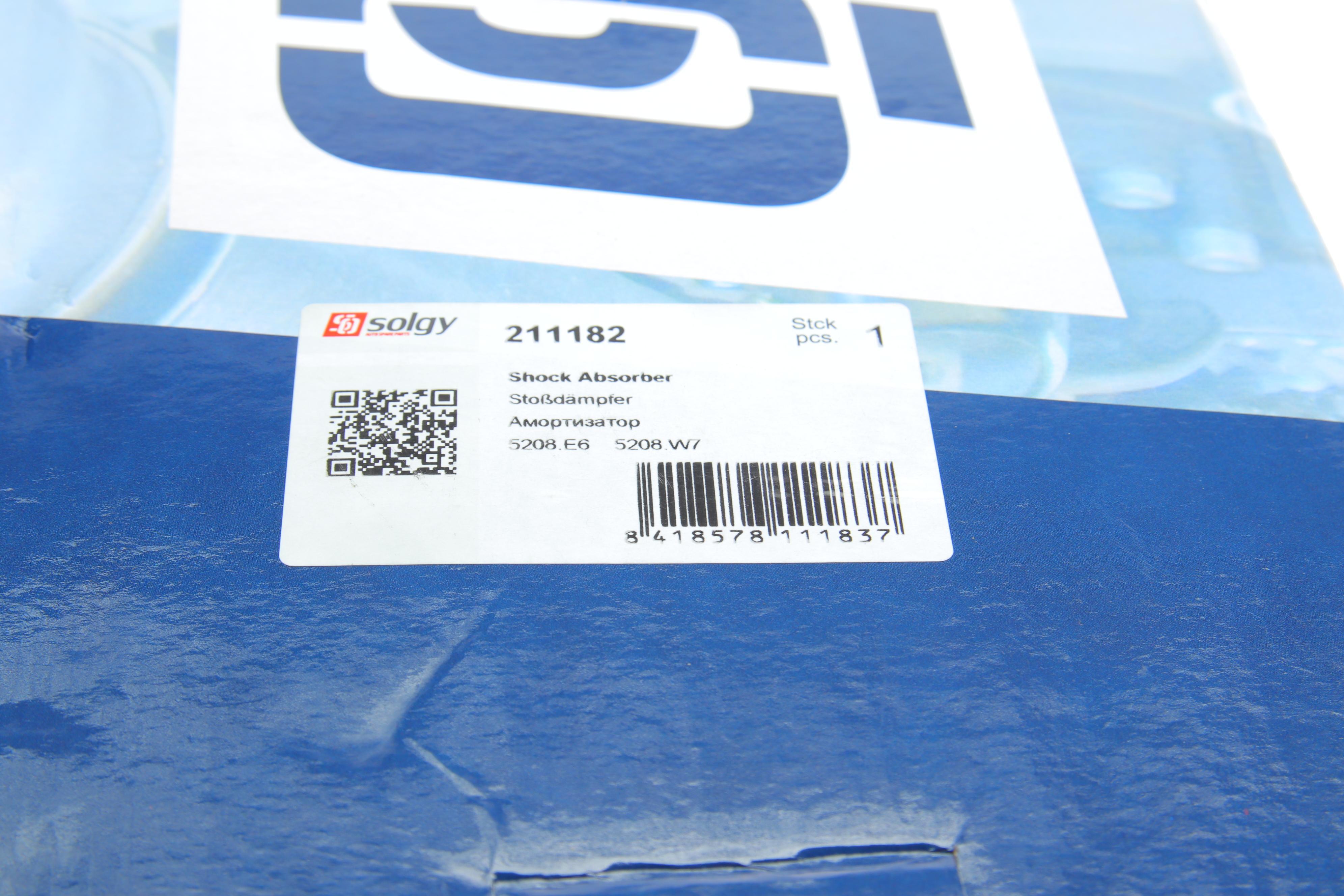 Амортизатор (передній) Citroen C4 II/DS4 09-/Peugeot 3008 I 09-17 (L)