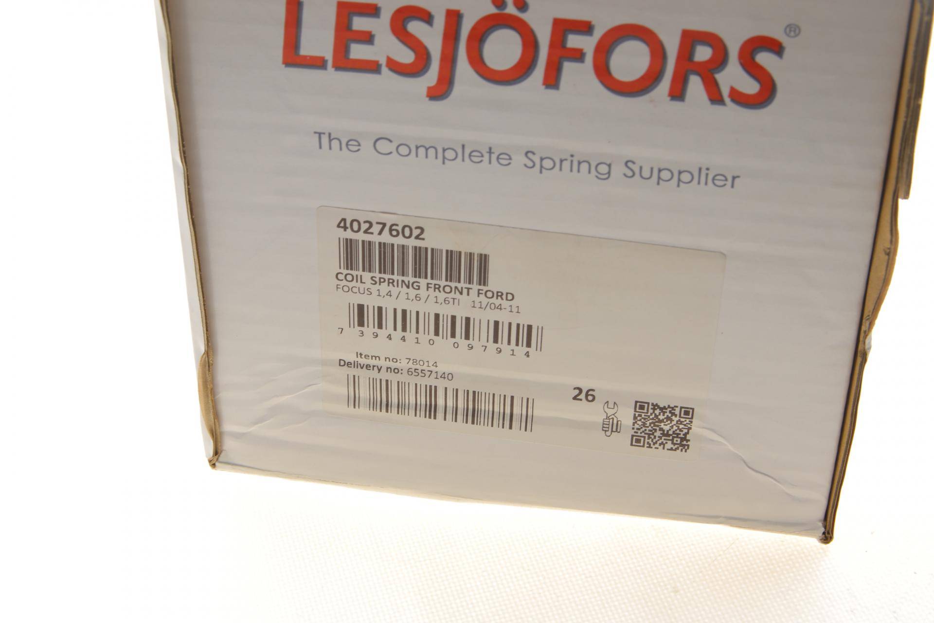 Пружина (передня) Ford Focus II 1.4/1.6/1.6Ti/ 04-12 (седан/універсал/нах.зад.частина)