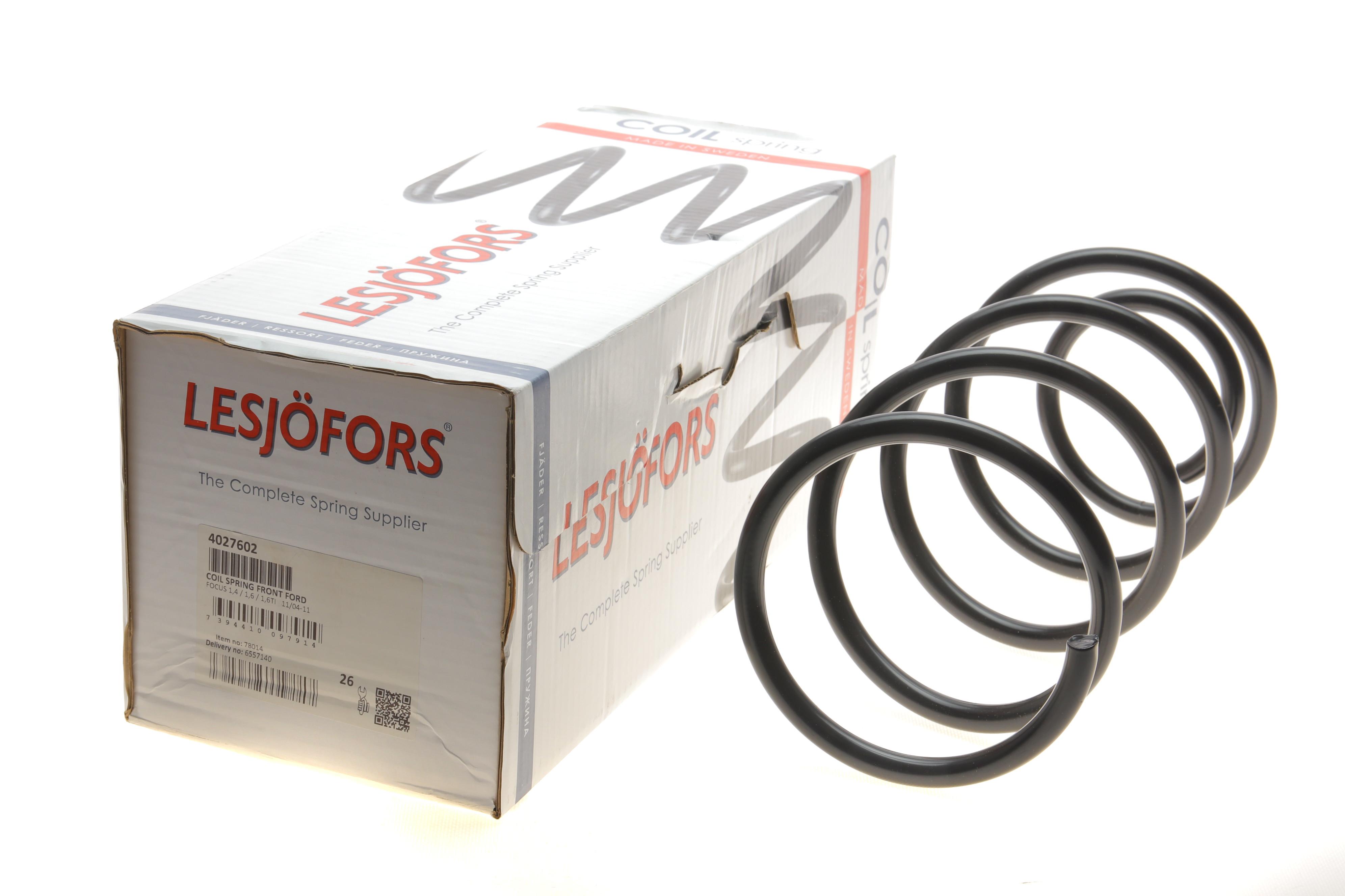 Пружина (передня) Ford Focus II 1.4/1.6/1.6Ti/ 04-12 (седан/універсал/нах.зад.частина)