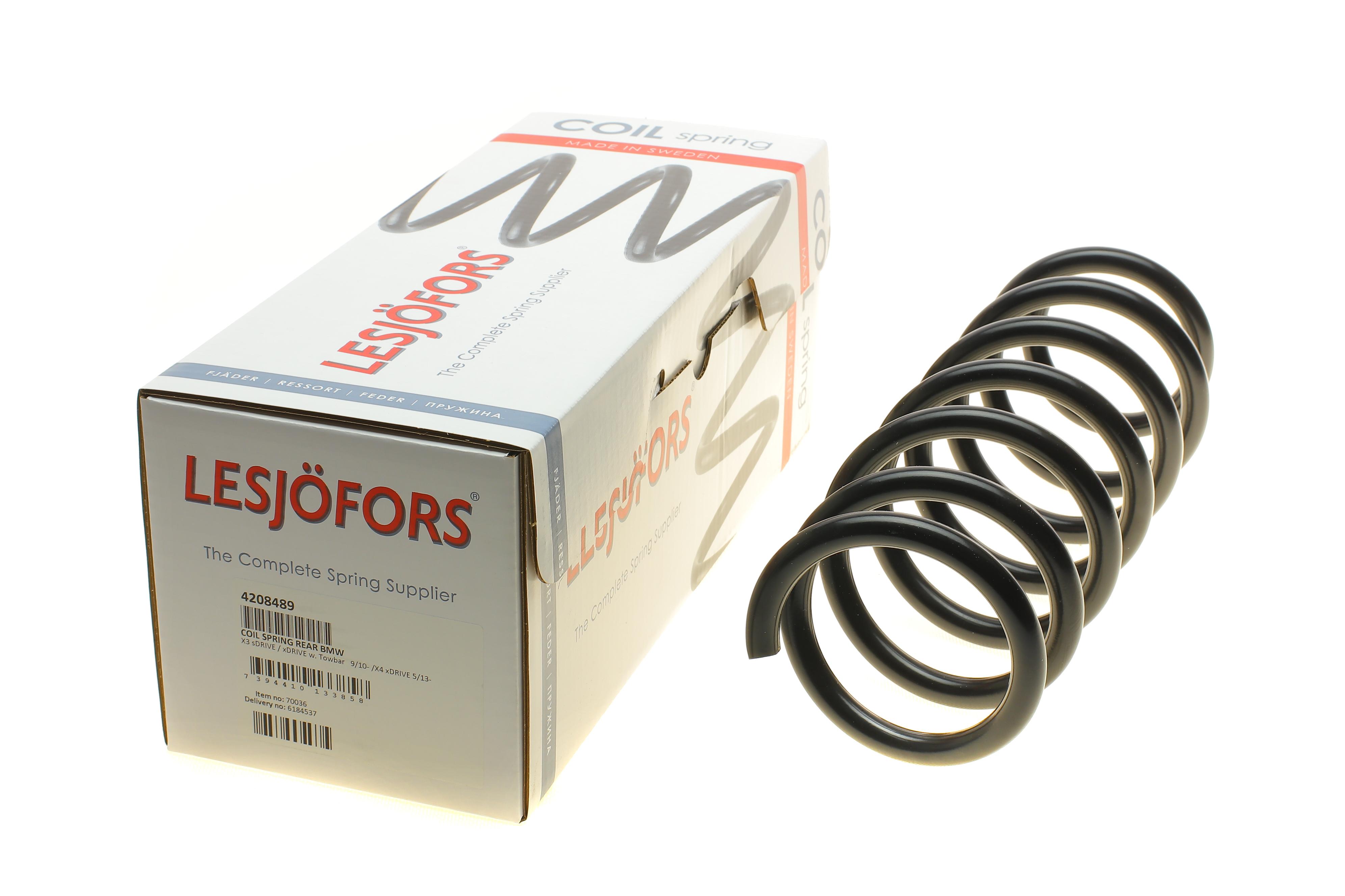 Пружина (задня) BMW X3 (F25) 18d-35d/20i-35i 10-17 (с прицеп.устр)/X4 (F26) 20d-30d/35i 14-18 (SUV)