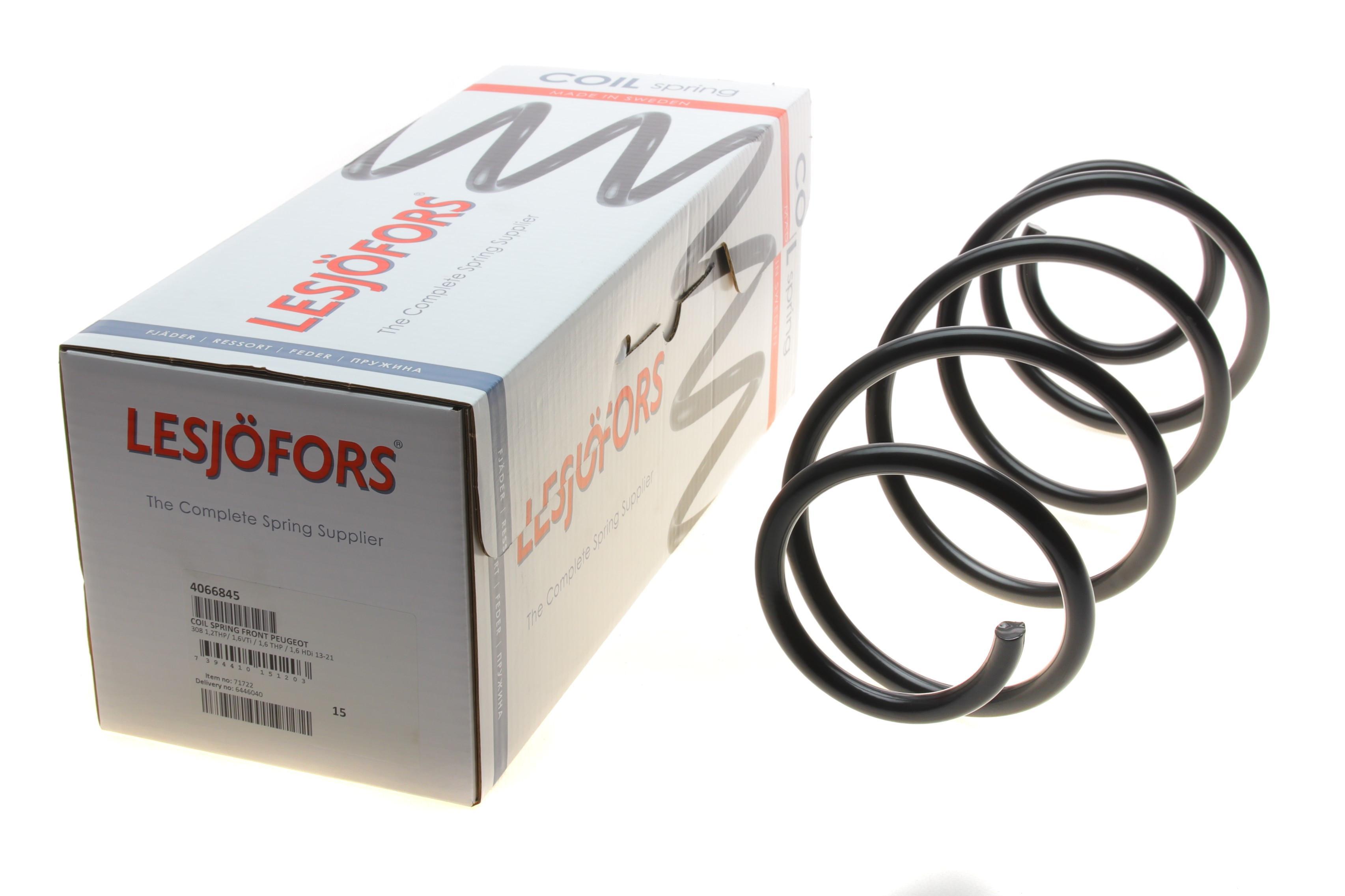 Пружина (передня) Peugeot 308 1.2THP/1.6THP 13-14/1.6BlueHDi 14-21 (накл.зад.часть/универсал)