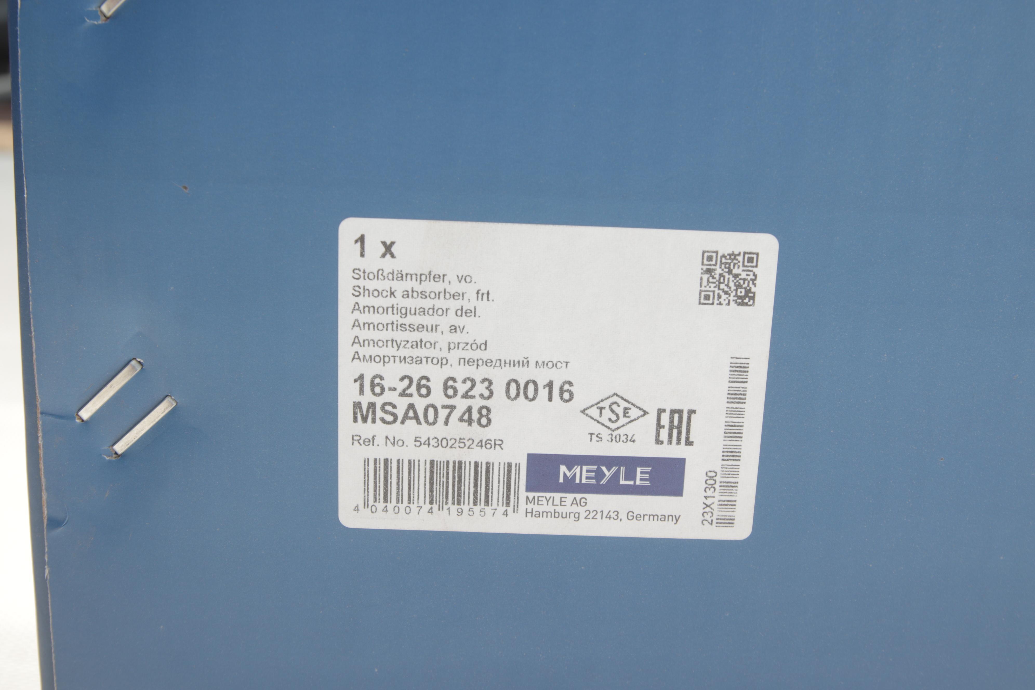 Амортизатор (передній) Renault Scenic III 09-