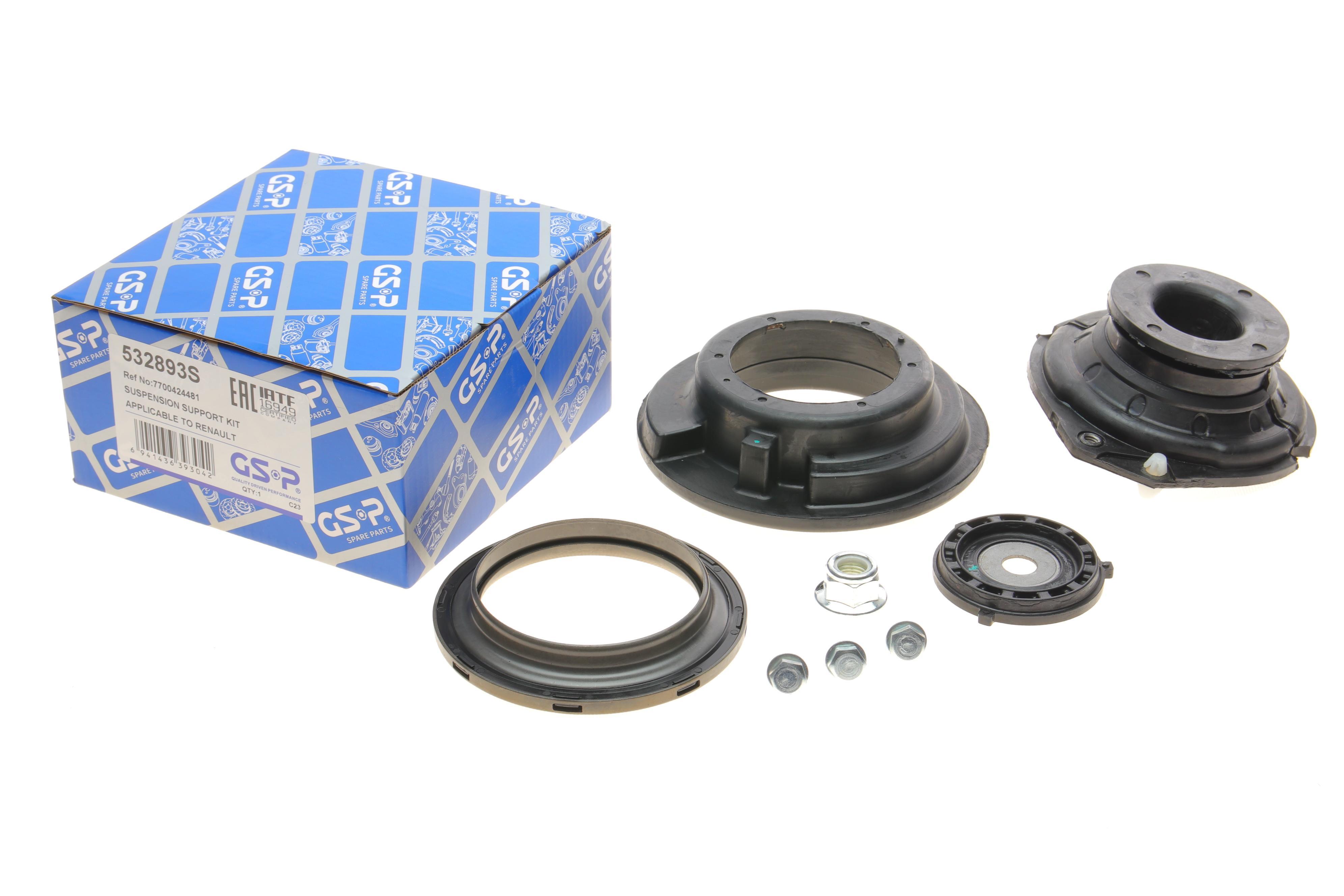 Подушка амортизатора (переднього) + підшипник Renault Espace/Laguna 01-