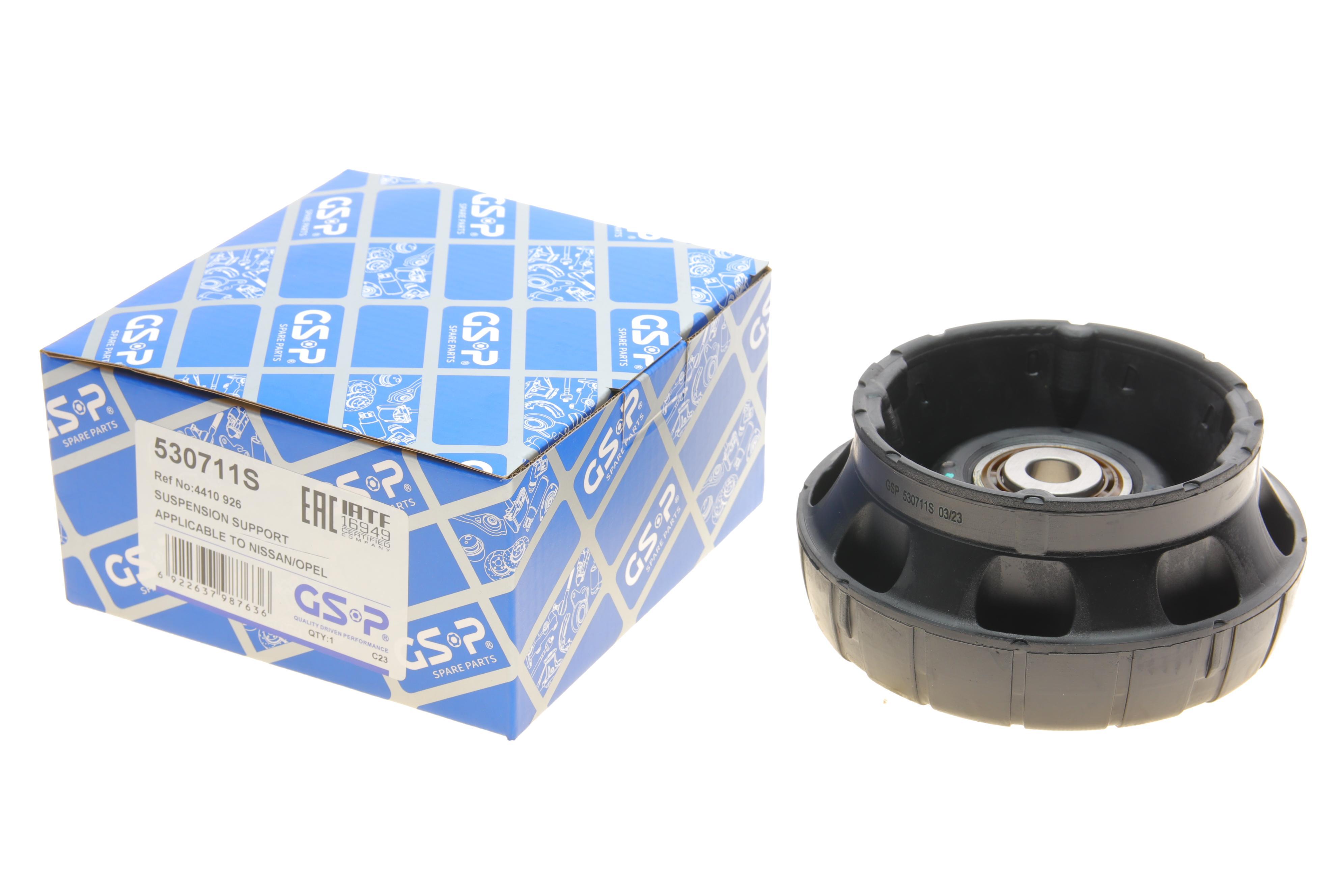 Подушка амортизатора (переднього) + підшипник Renault Trafic 01-