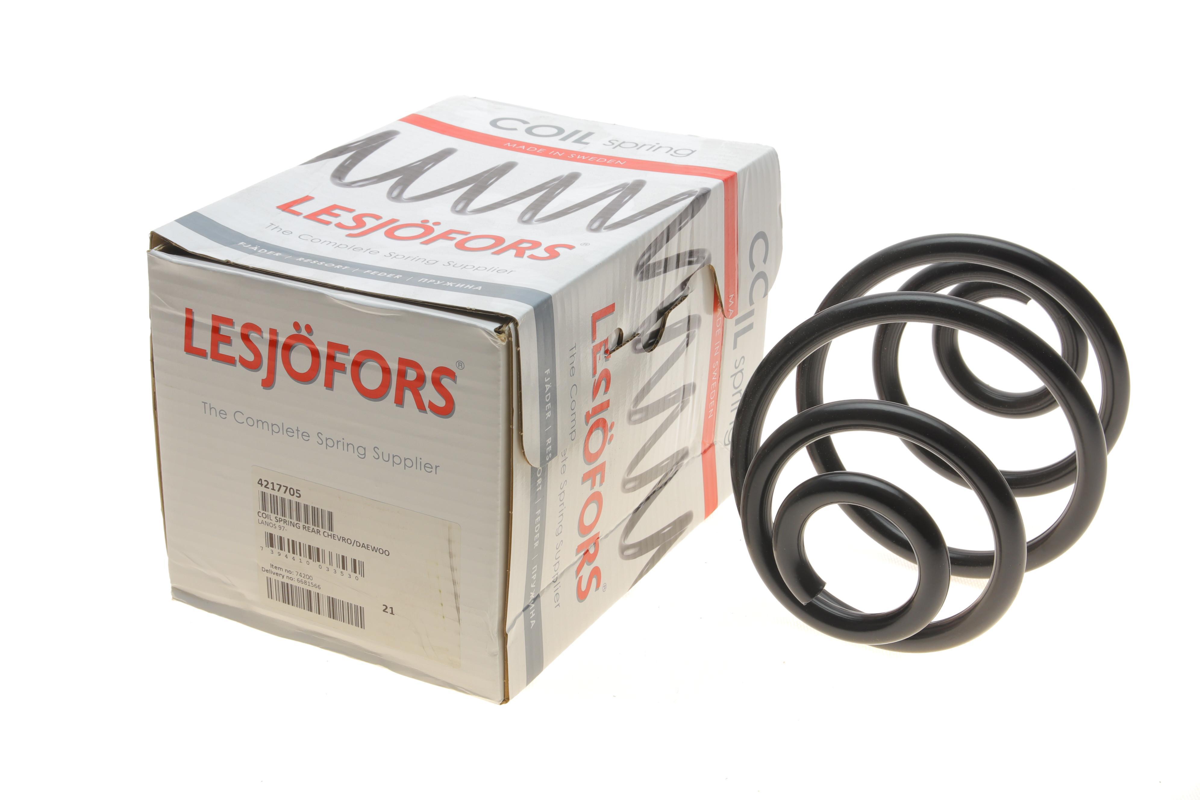 Пружина (задня) Daewoo Lanos 1.3/1.5/1.6 16V 97- (седан/нах.зад.частина) (з пост.діам.)