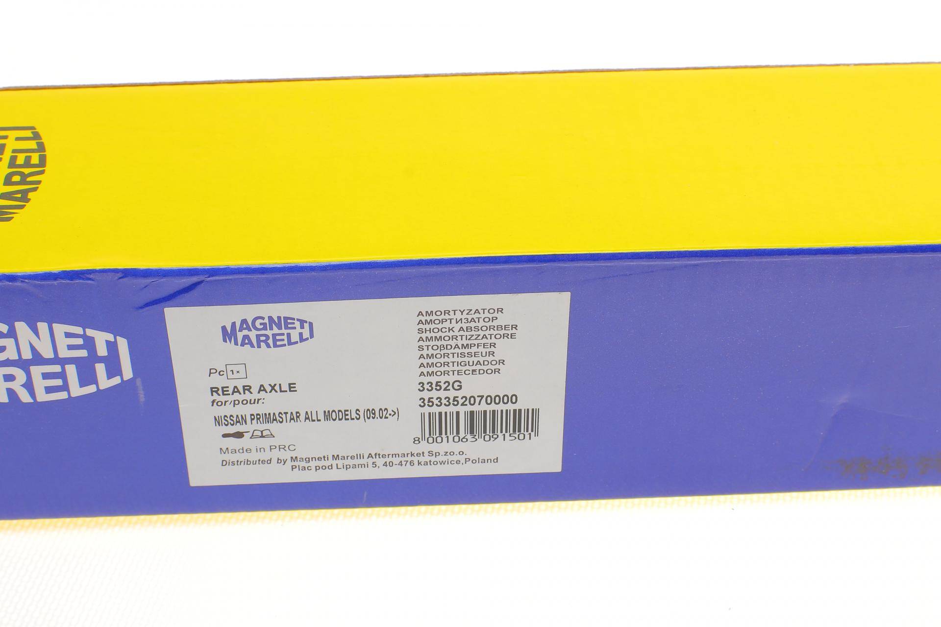 Амортизатор (задній) Renault Trafic 01- (3352G)