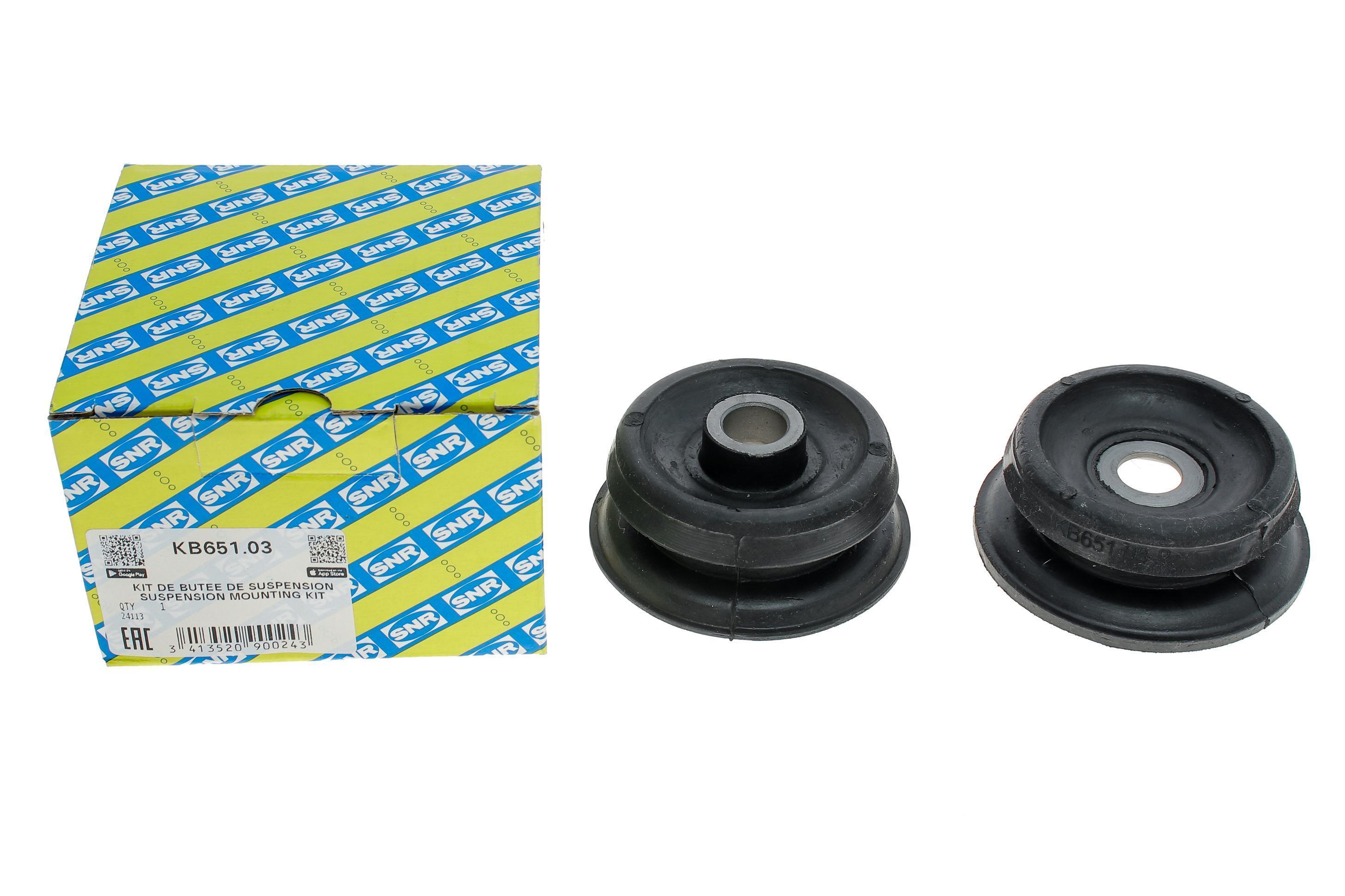 Подушка амортизатора (переднього) MB Sprinter 96- (к-кт)