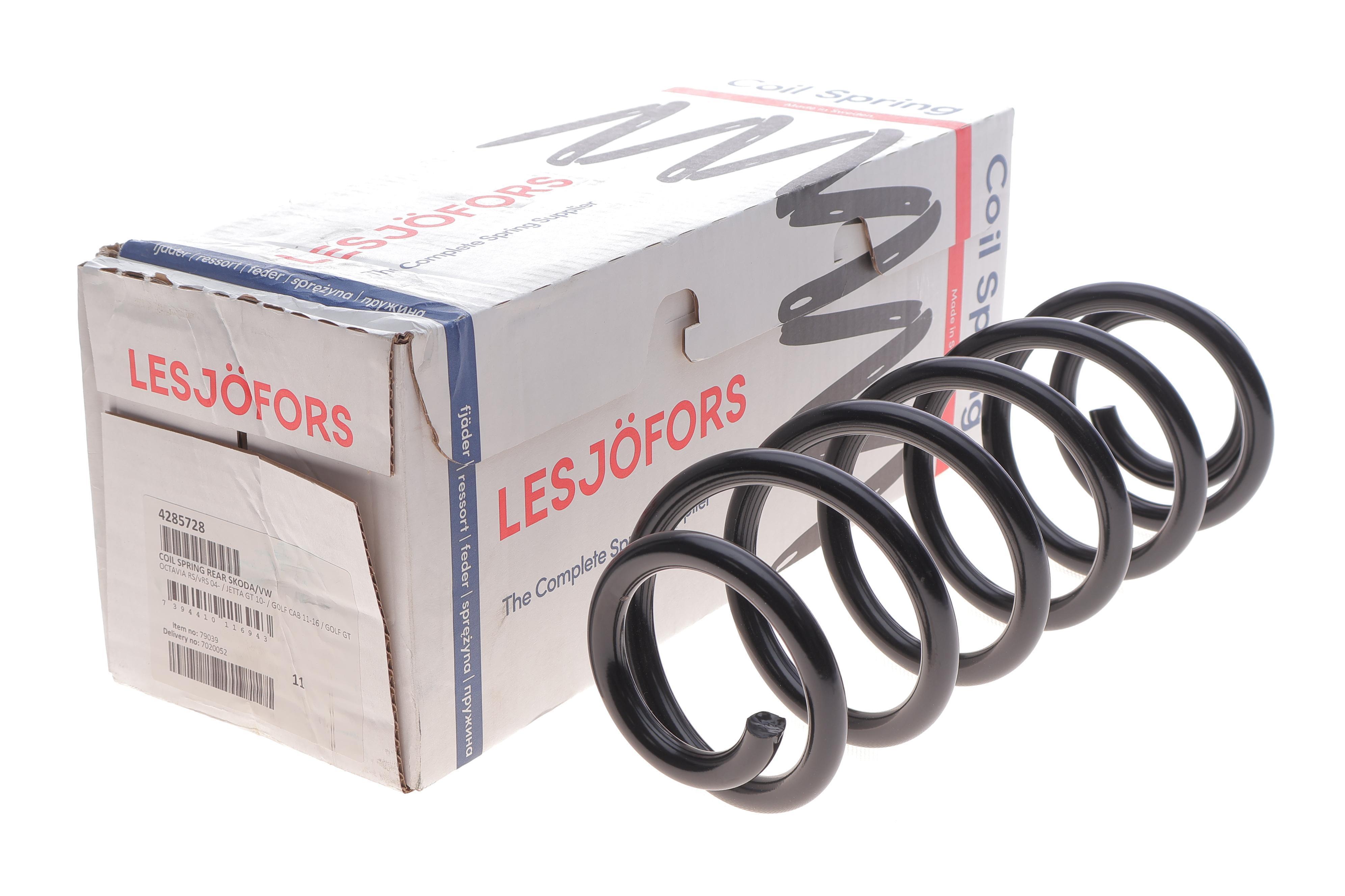 Пружина (задня) Skoda Octavia II 2.0RS/TDI RS 05-13 (накл.з.ч)/VW Jetta IV 1.4TSI/2.0TDI 10-(седан)