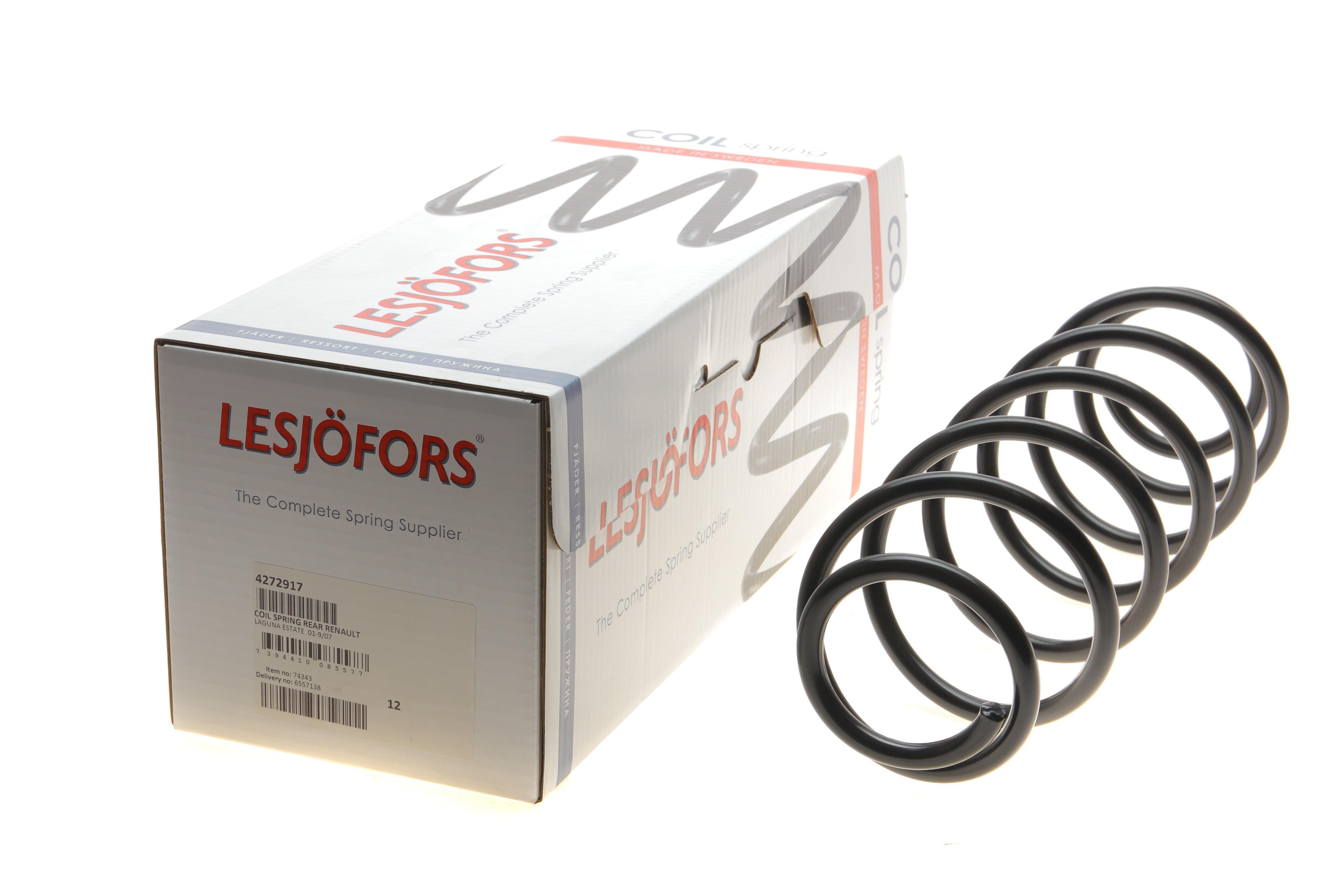 Пружина (задня) Renault Laguna Grandtour II 1.6-2.0 16V/1.9-2.2dCi/2.9-3.0 V6 24V 01-07 (унів.)