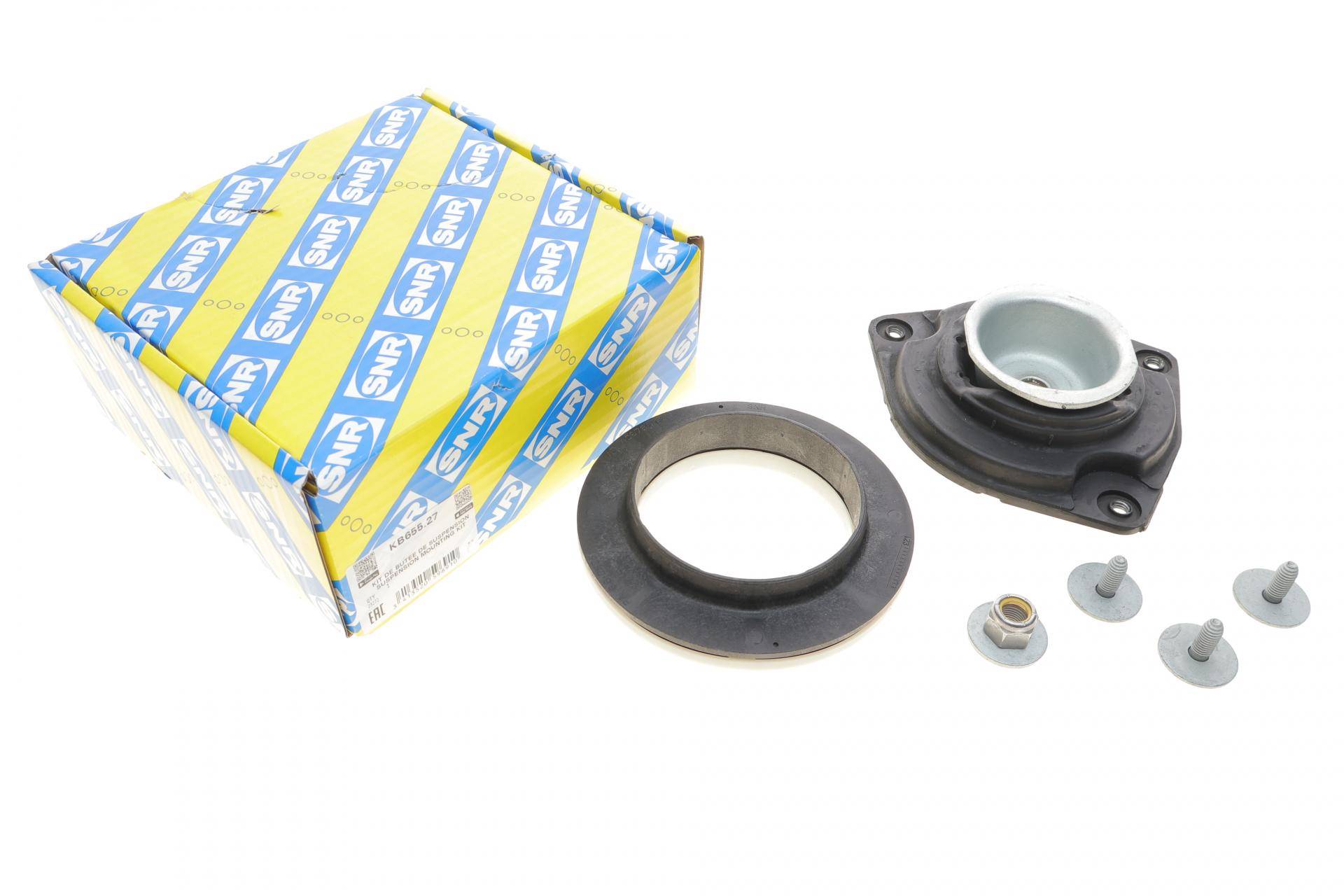 Подушка амортизатора (переднього) + підшипник Nissan Micra/Renault Clio 03- (R)