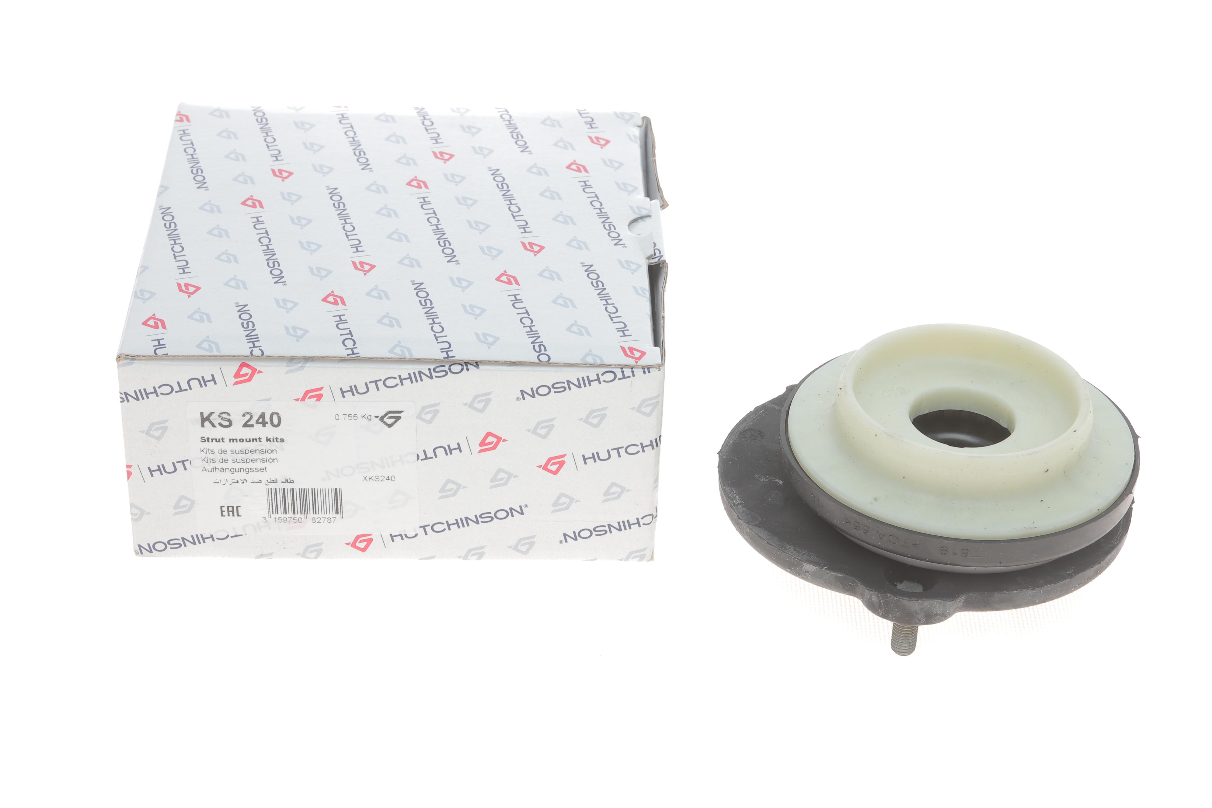 Подушка амортизатора (переднього) + підшипник Fiat Doblo 1.3D-2.0D10- (R)