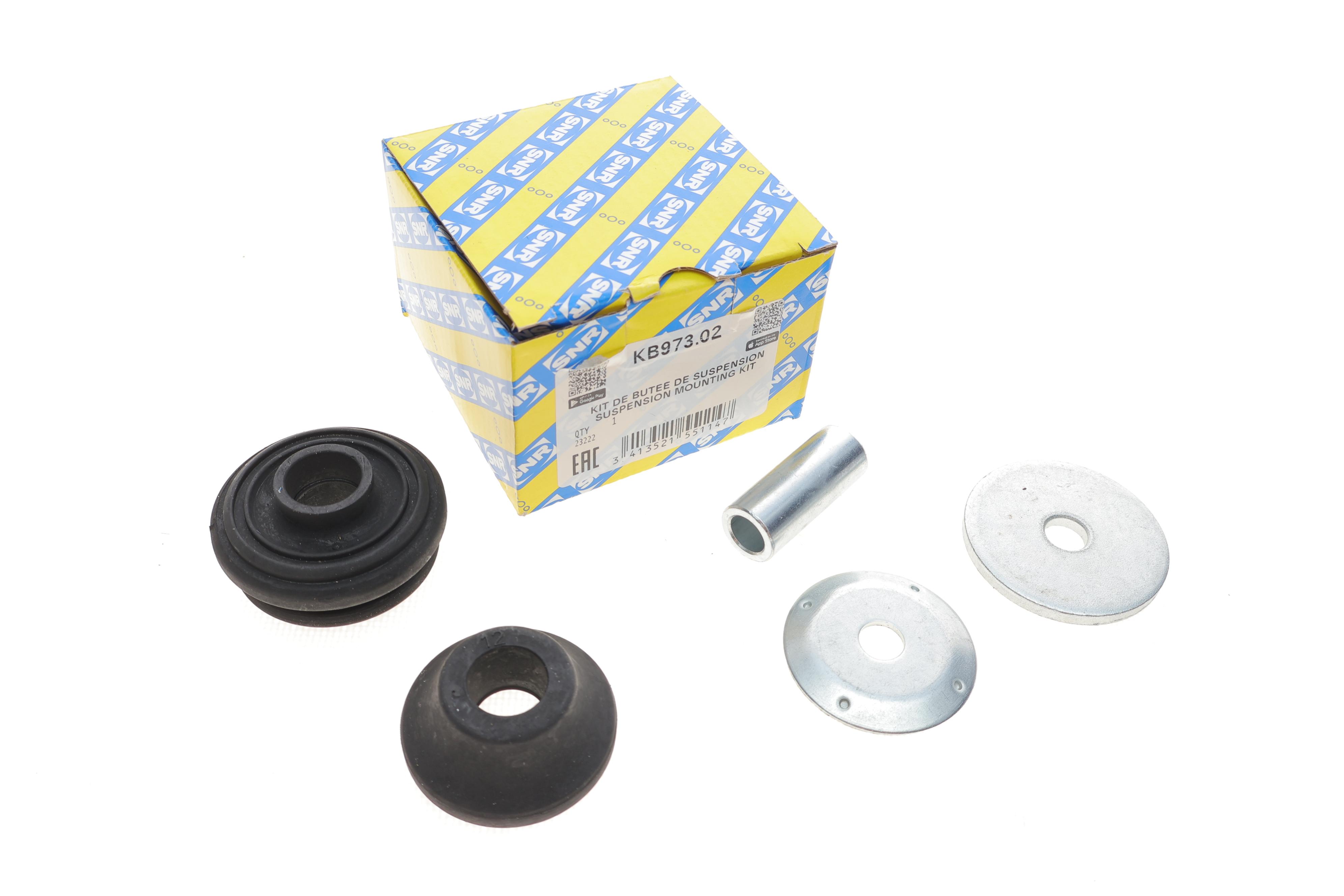 Подушка амортизатора (заднього) Mitsubishi ASX/Lancer/Outlander 03- (к-кт)