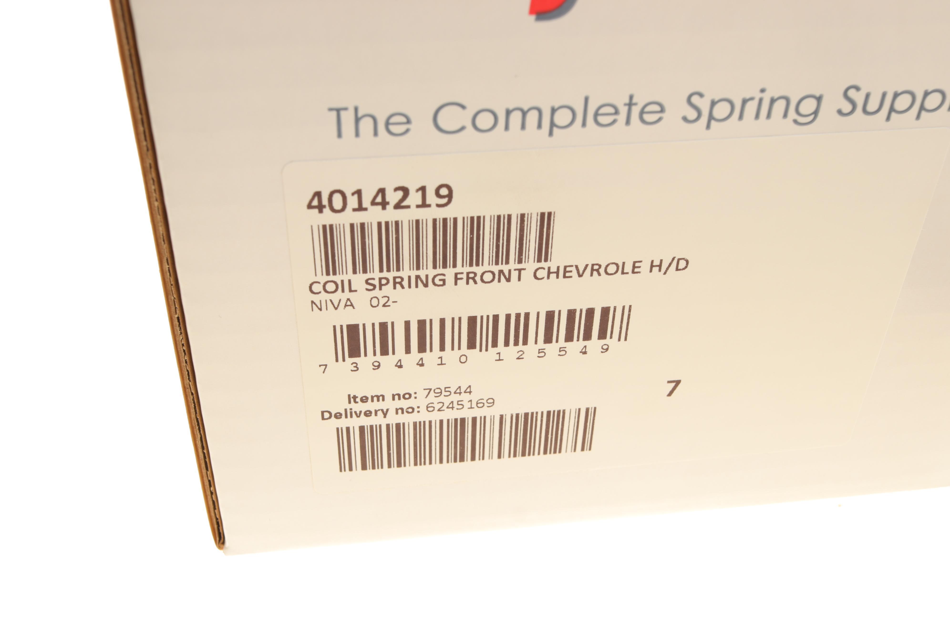 Пружина (передня) Chevrolet Niva 1.7 4x4 02- (всюдихід) (HD)