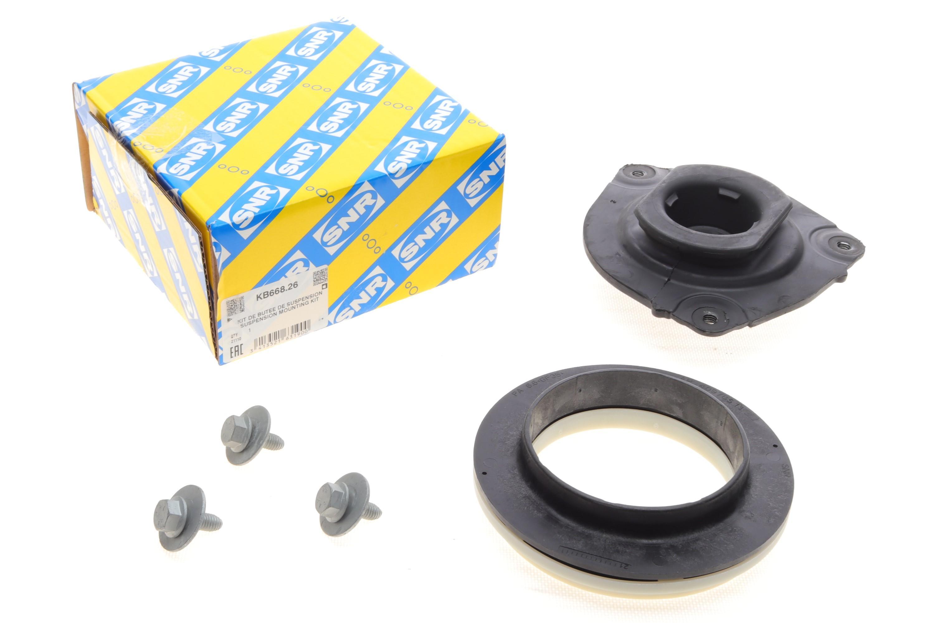 Подушка амортизатора (переднього) + підшипник Nissan Juke/Leaf 10- (L)