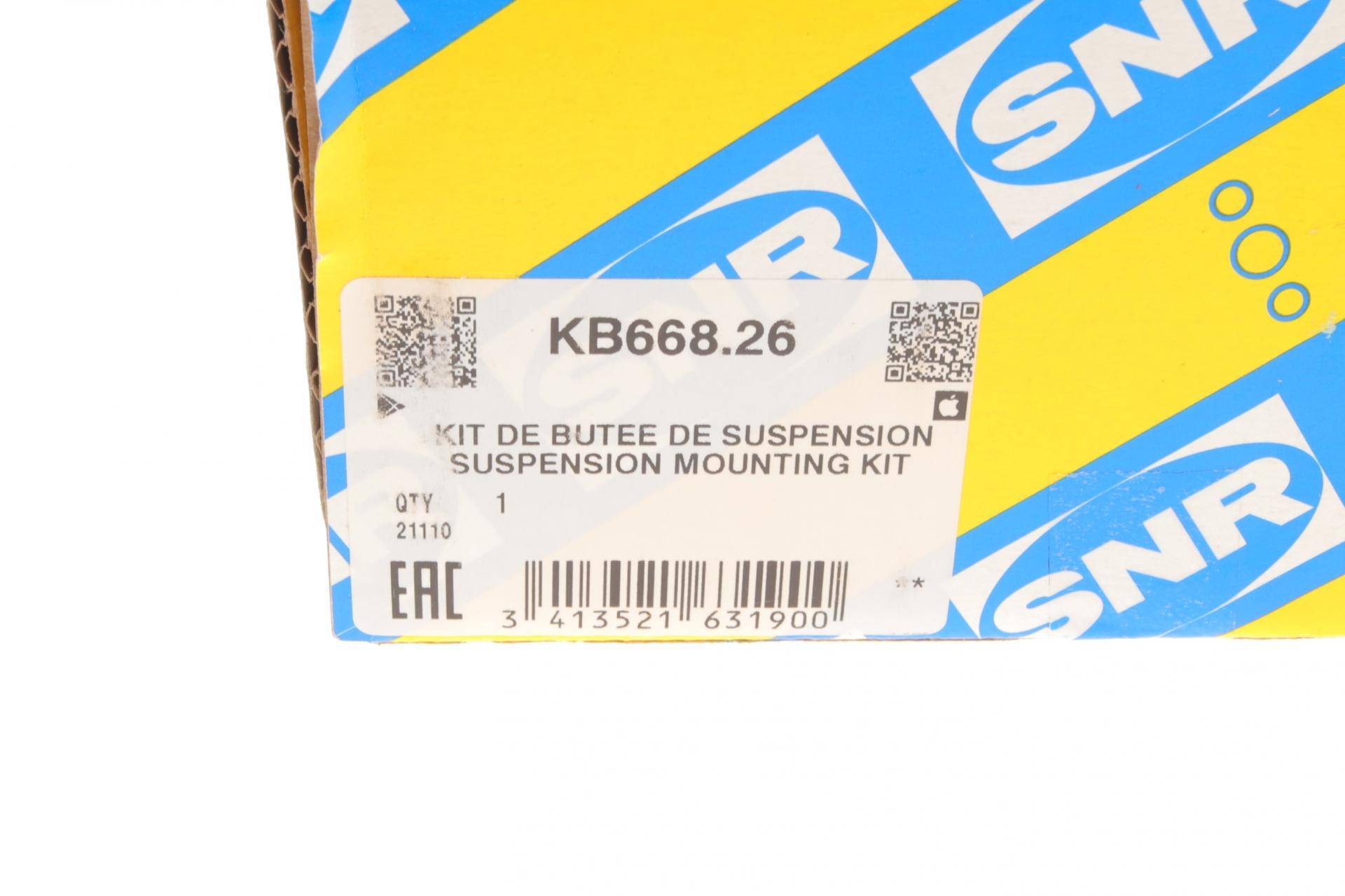 Подушка амортизатора (переднього) + підшипник Nissan Juke/Leaf 10- (L)