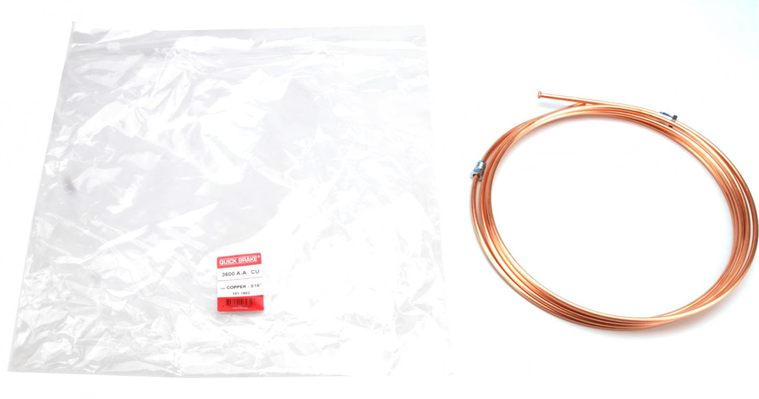 Трубка гальмівна 3.60м