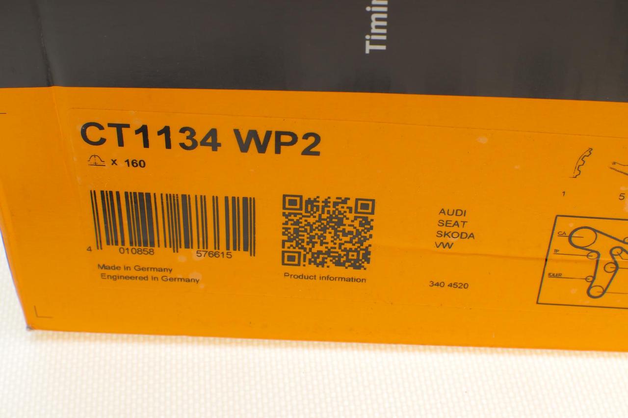 Комплект ГРМ + помпа Audi A4/A3/VW Golf V/Passat/Tiguan 2.0TDI 05-18 (30x160z)