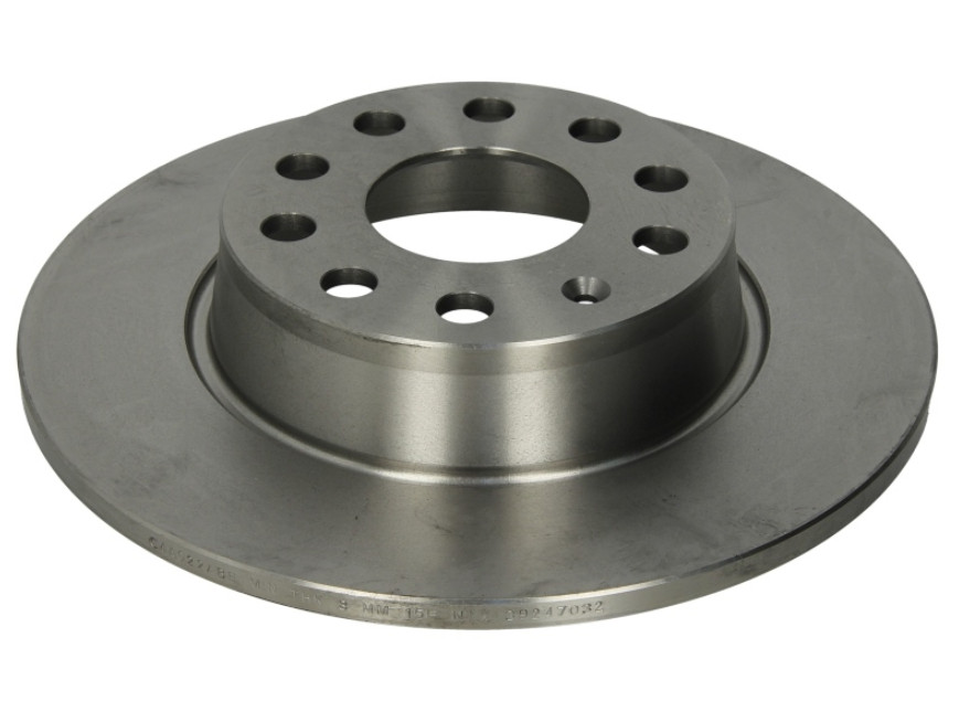 Задній гальмівний диск VW CADDY 3, GOLF 6, JETTA 3, 4, SKODA OCTAVIA 1, 2, 3 - 2010-2018