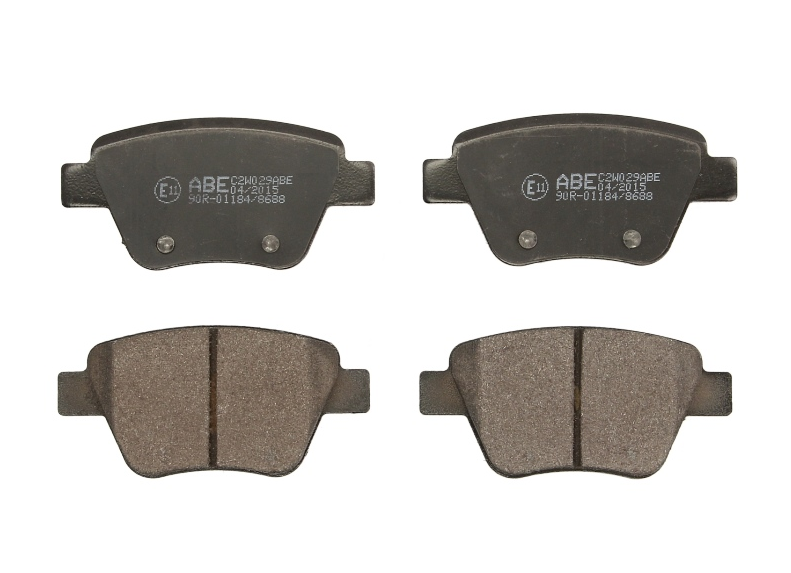 Задні дискові гальмівні колодки AUDI A3, SKODA OCTAVIA A5, SUPERB 2, VW CADDY 3, GOLF 6, JETTA 4 (1.2-3.6)