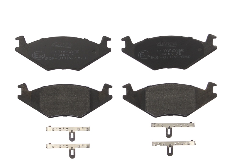 Передні дискові гальмівні колодки VW GOLF 2, JETTA 2, PASSAT B2, POLO 1973-2002 ABE