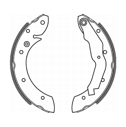 Задні барабанні гальмівні колодки BMW 3 E36 (1.6-3.0) 1988-2003 ABE