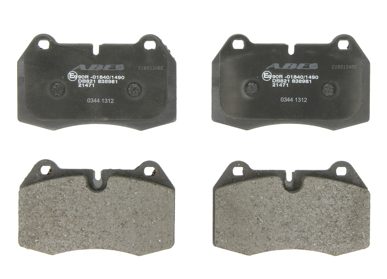 Передні дискові гальмівні колодки BMW 5 E34, 7 E38 — 1990-2006