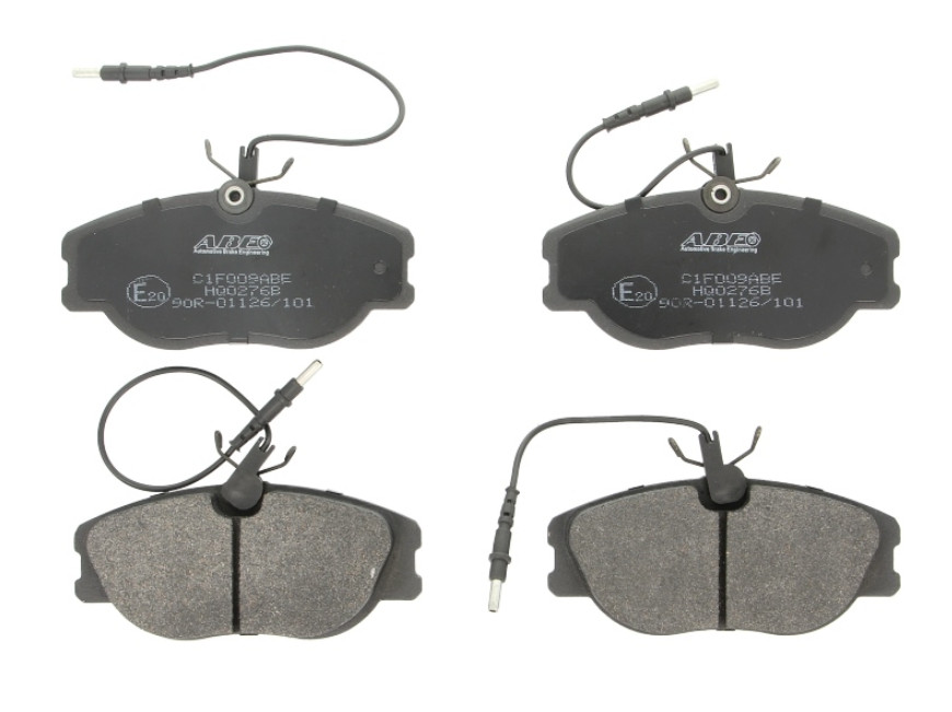 Передні дискові гальмівні колодки PEUGEOT EXPERT, FIAT SCUDO, CITROEN JUMPY - 1994-2006