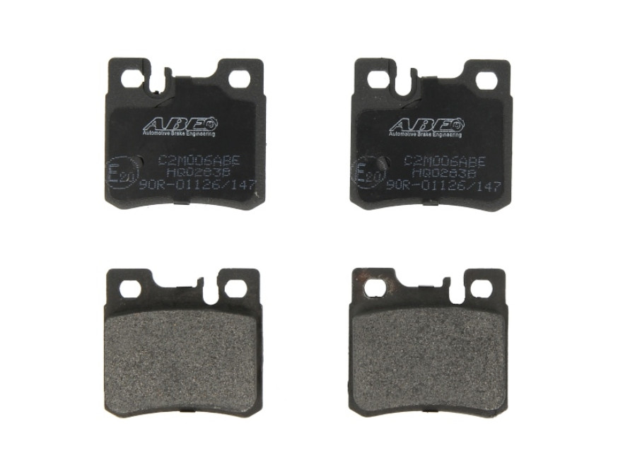 Передні дискові гальмівні колодки MERCEDES 124, 202, 208, 210 1985-2002 ABE