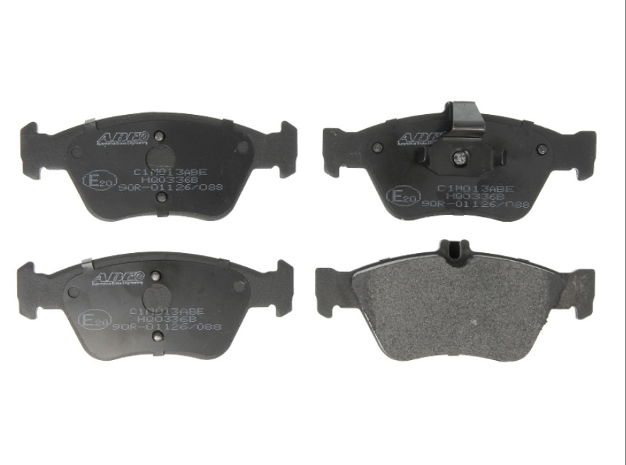 Передні дискові гальмівні колодки MERCEDES 202, 208, 210 1992-2004 ABE
