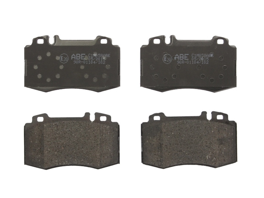 Задні дискові гальмівні колодки MERCEDES 163, 220 1992-2012 ABE