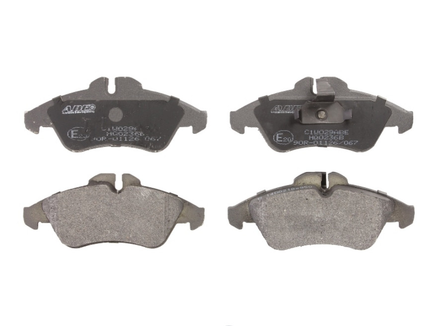 Передні дискові гальмівні колодки MERCEDES SPRINTER 901, 903, 904, 906, VITO 638 VW LT 28-46 2