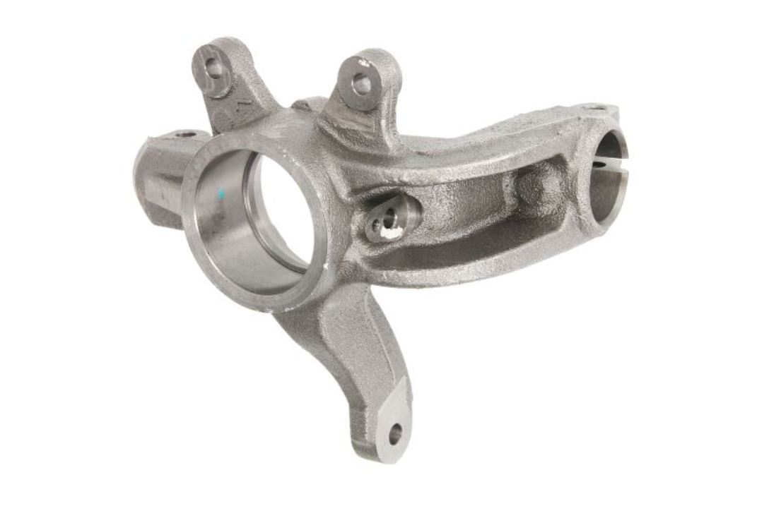 Поворотний кулак передній лівий Форд Фієста 5, Ф'южин - Ford Fiesta 5, Fusion 2001-2012