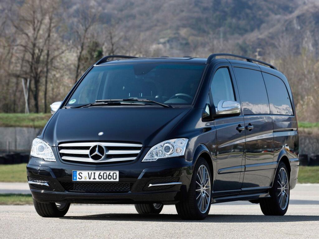 Наконечник рульової тяги лівий Мерседес Віто 639, Віано - Mercedes Vito W639, Viano (2.0 D-3.7) 2003-