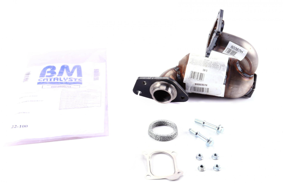 Катализатор вихлопної системи Рено Кенго, Меган, Кліо, Дача Логан, Нісан Ноут 1.5dCi - 2005- ЄВРО 4