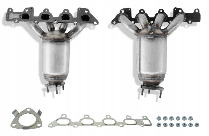 Катализатор вихлопної системи Опель Вектра С - Opel Vectra C - 1.8 16V (F68) - 2002-2009 - ЄВРО 3