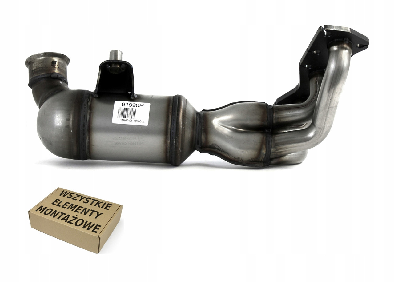 Катализатор вихлопної системи Сітроен Берлінго - Citroën Berlingo - 1.6 VTi 120 - 2008- - ЄВРО 5