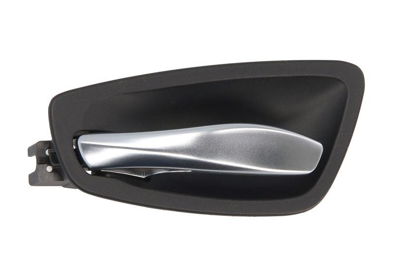 Ручка дверей внутрішня передня / задня ліва BMW 1 Series E81, E82, E87, E88 2007–2013 (хром/чорна)