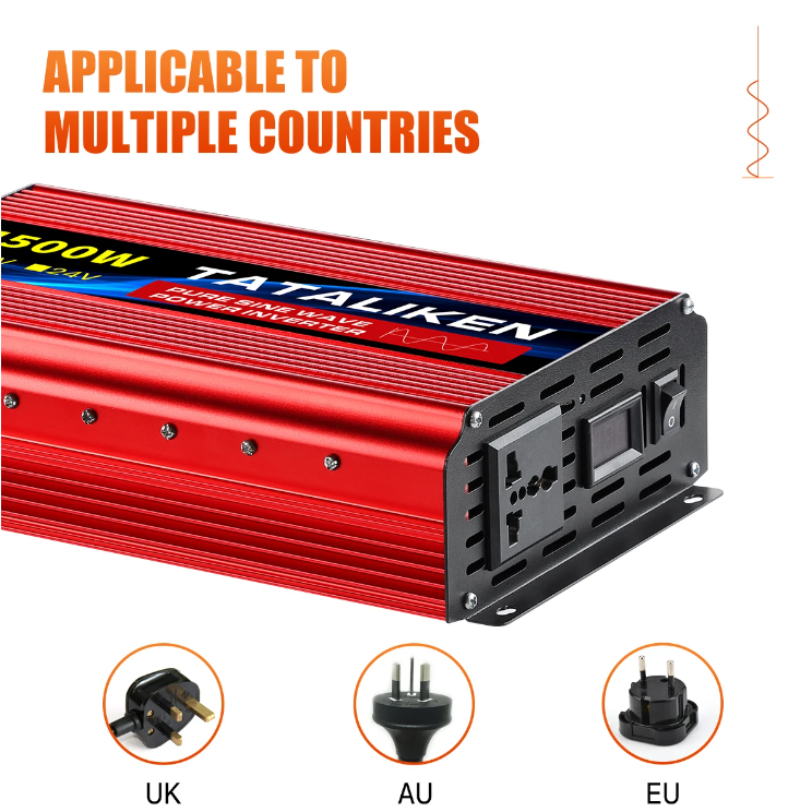 Інвертор Tataliken 6000 W 12V → 220V, Чистий синус