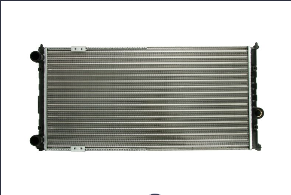 Радіатор охолодження двигуна Фольксваген Кадді 2 - Volkswagen Caddy 2 (1.6-1.8-1.9 D) 1993-2004